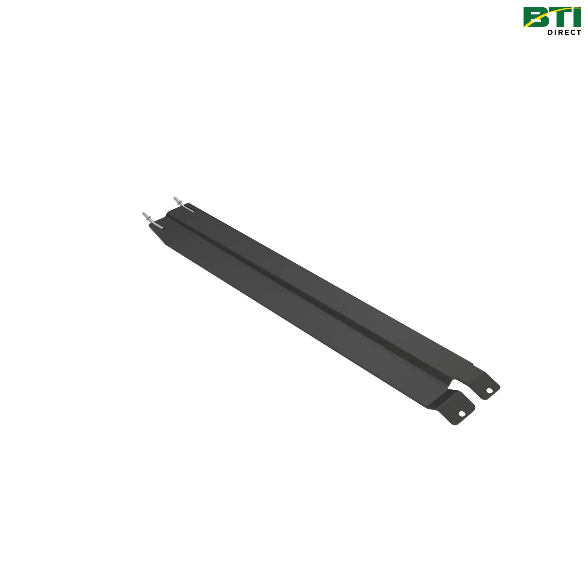 RE281242: Fuel Tank Strap, Left Side