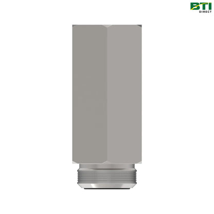 AXE47741: Straight Hydraulic Adapter Fitting