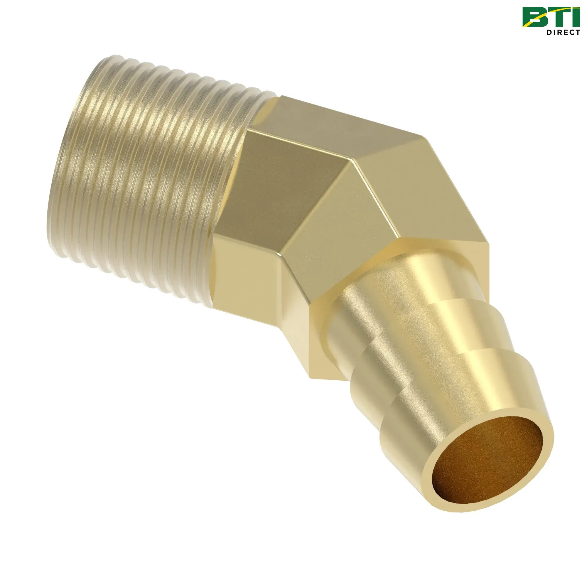 N379152: 45 Degree Male Barbed Elbow Fitting