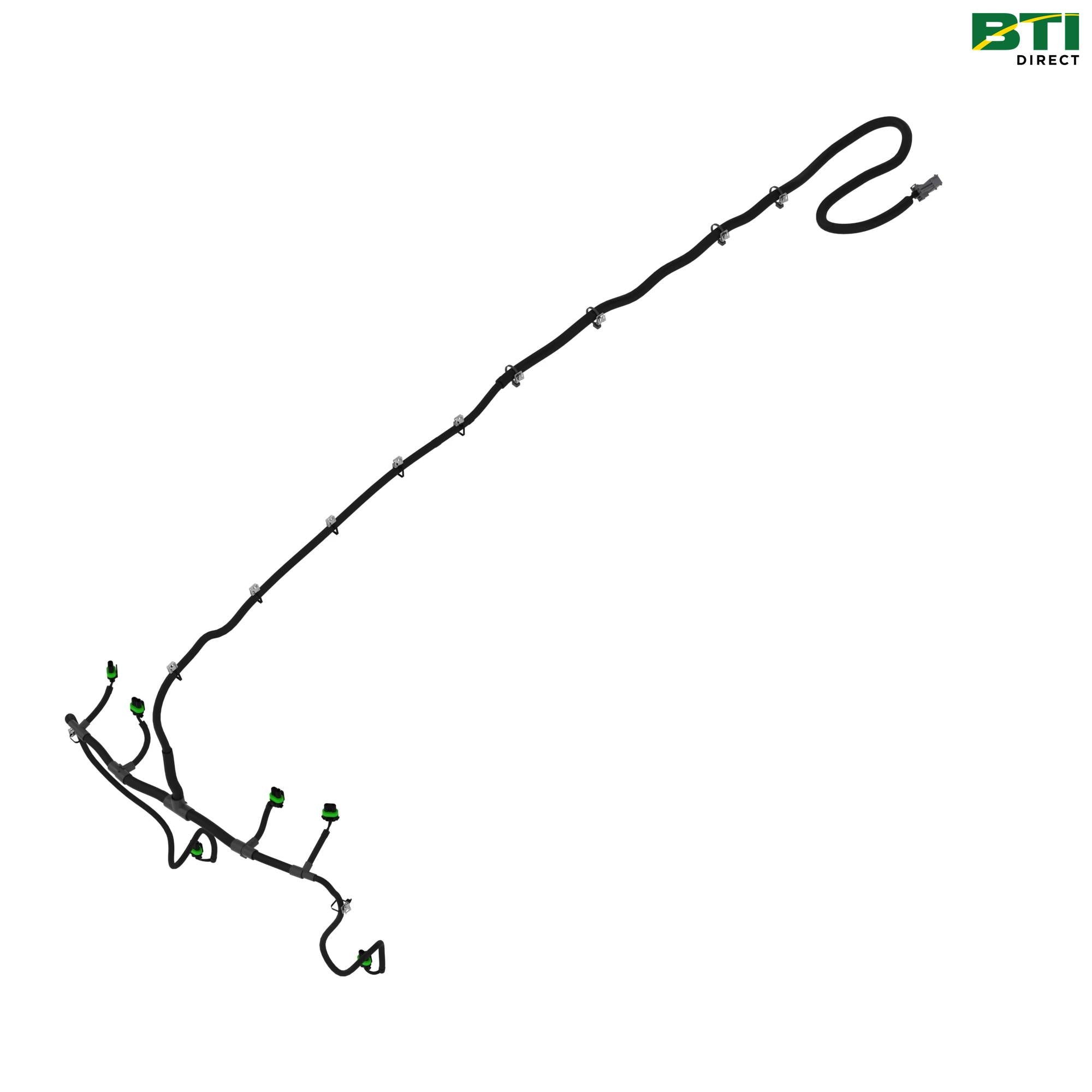 AL217424: Hood with Corner Light Wiring Harness