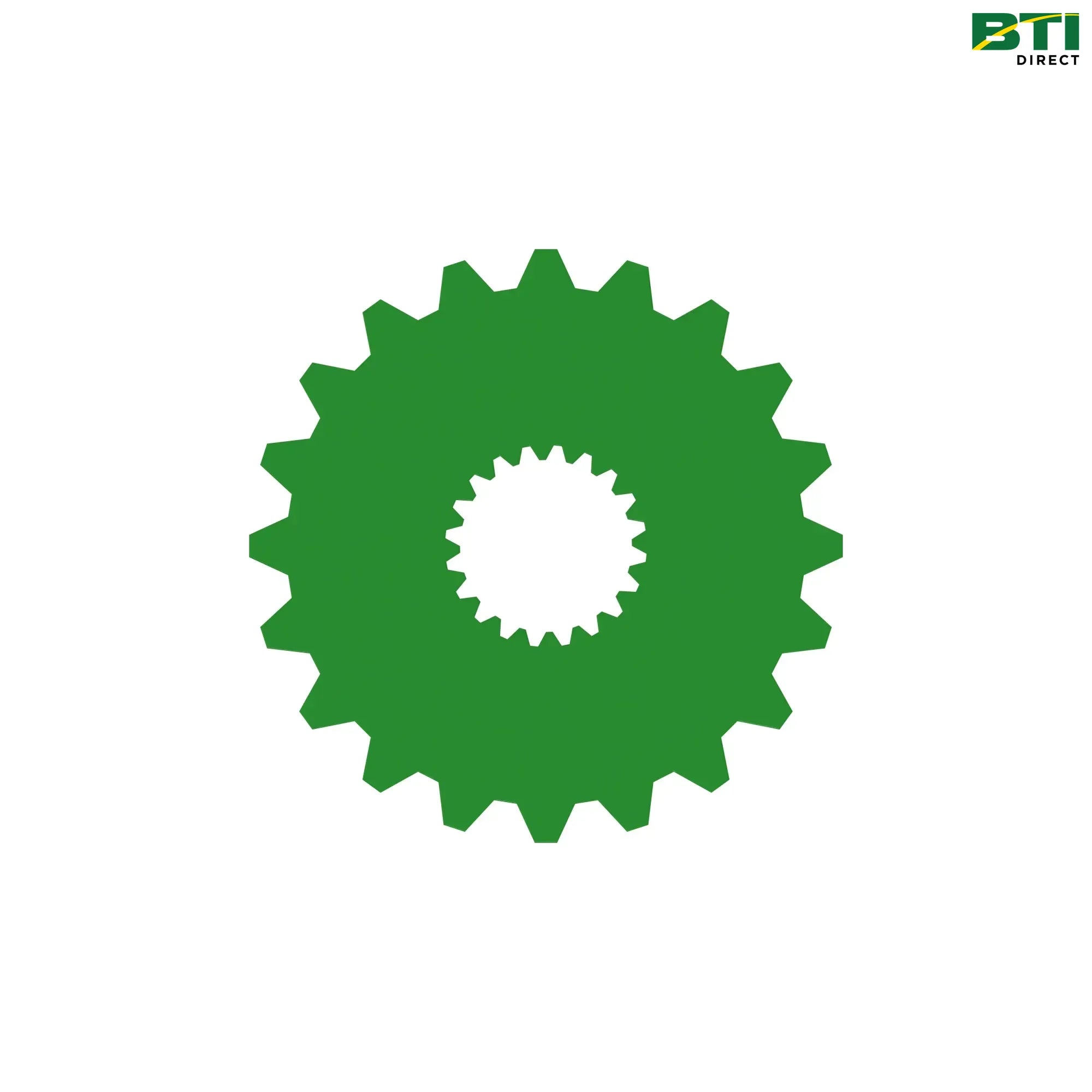 N218700: Grain Box Power Shaft Spur Gear
