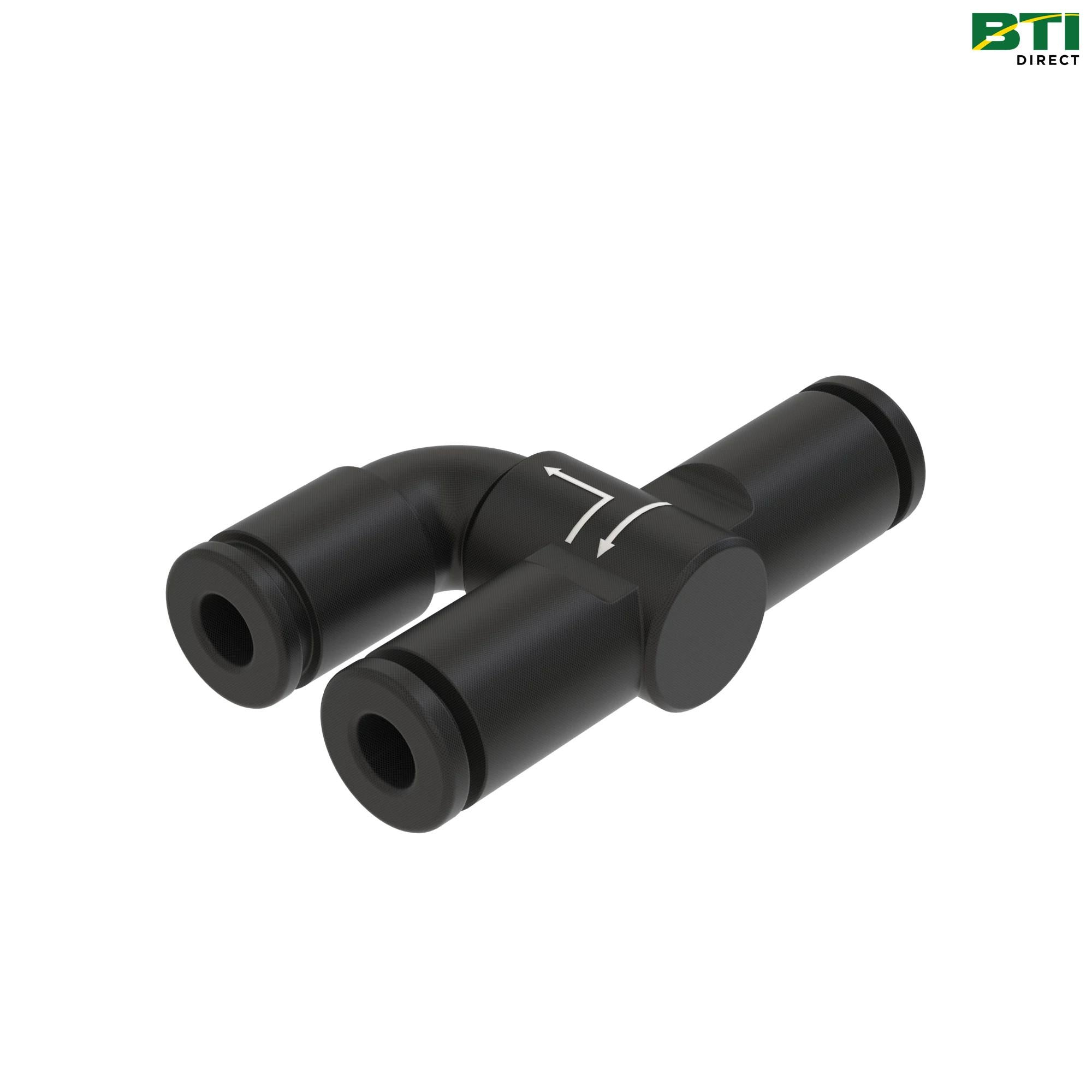 AN303393: Quick Exhaust 4 mm Inline Union Fitting