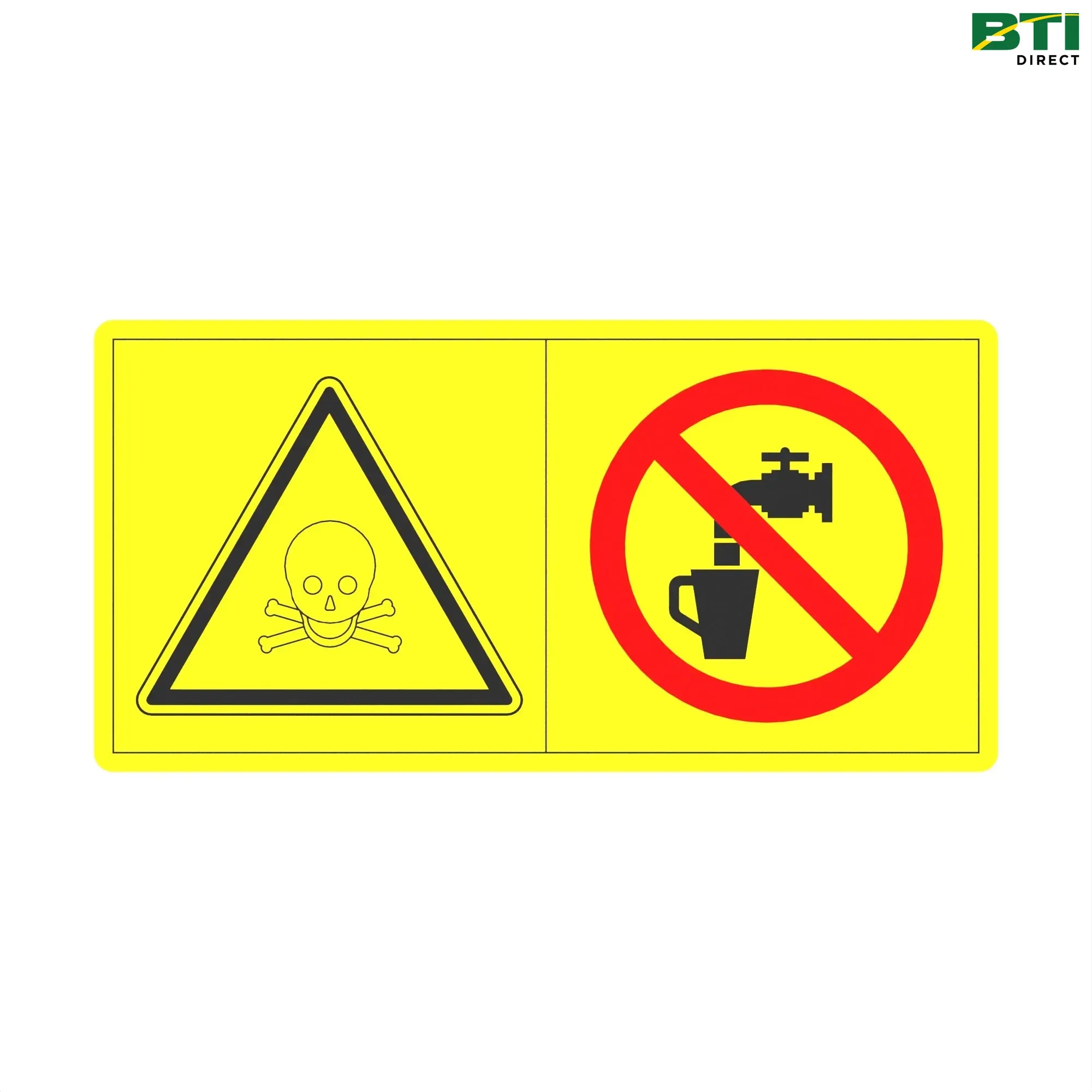N313600: Clean Water Rinse Tank Label