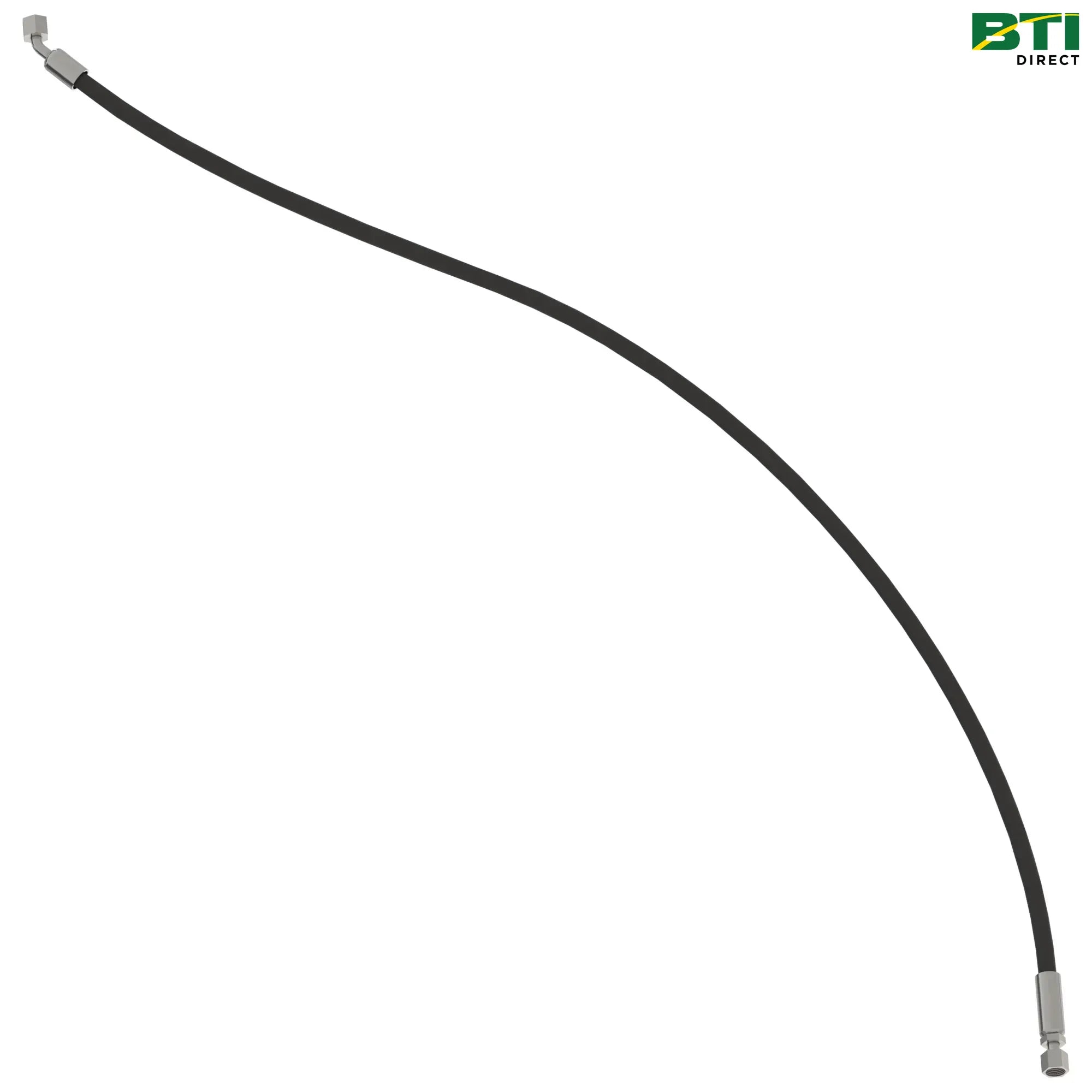 AN402212: Toe Control Valve Fabricated Hydraulic Hose, Right Side