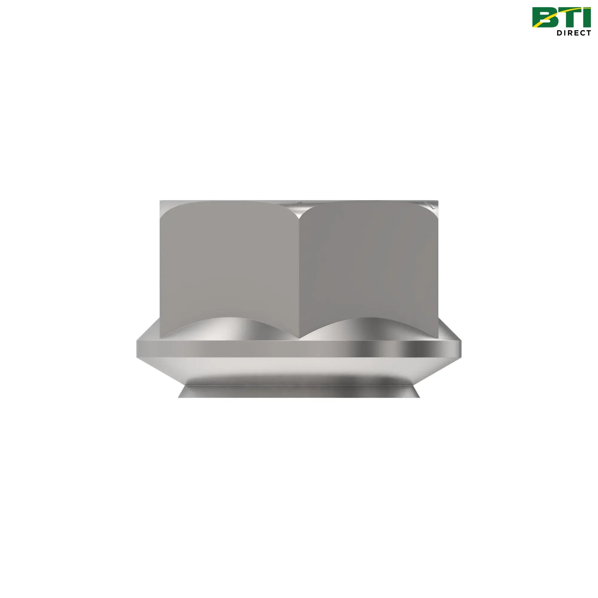 N381548: Hexagonal Flange Nut, M22