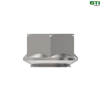 N381548: Hexagonal Flange Nut, M22