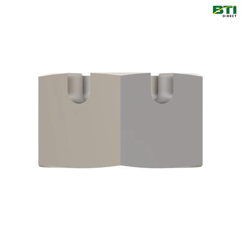 A101625: Hexagonal Slotted Nut, 63.5 mm (2-1/2")