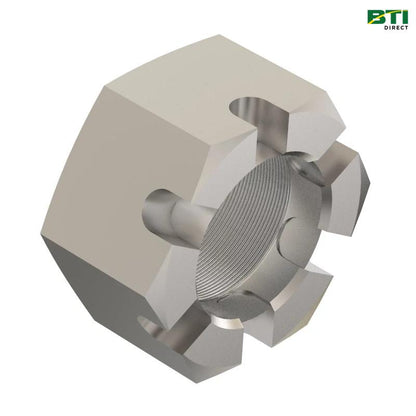 A101625: Hexagonal Slotted Nut, 63.5 mm (2-1/2")