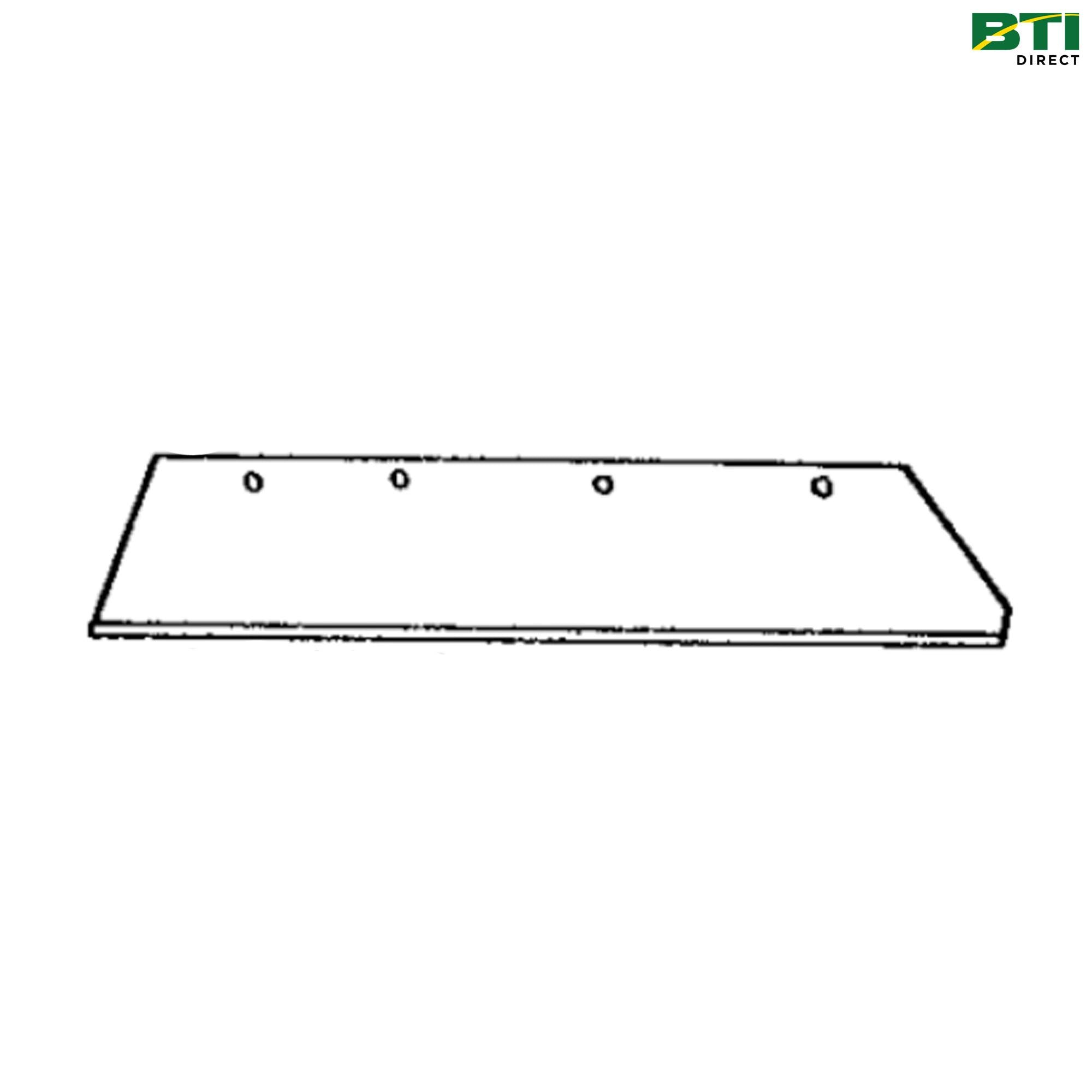 A10223: Right Side Solid Plate Plow Share