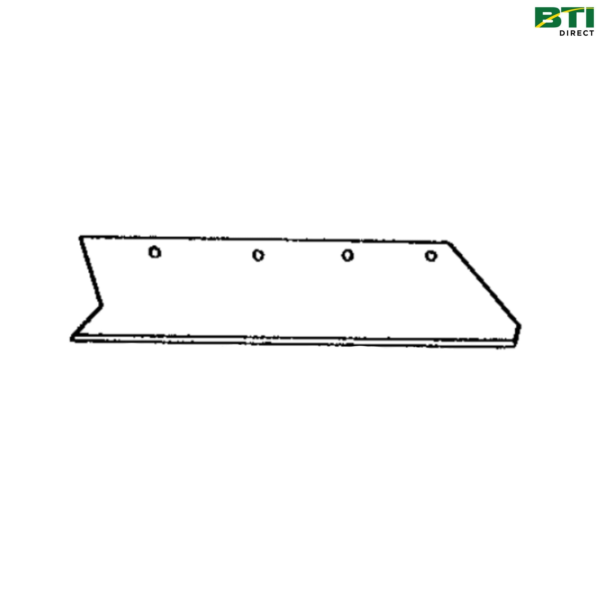 A10224: Right Side Solid Plate Plow Share