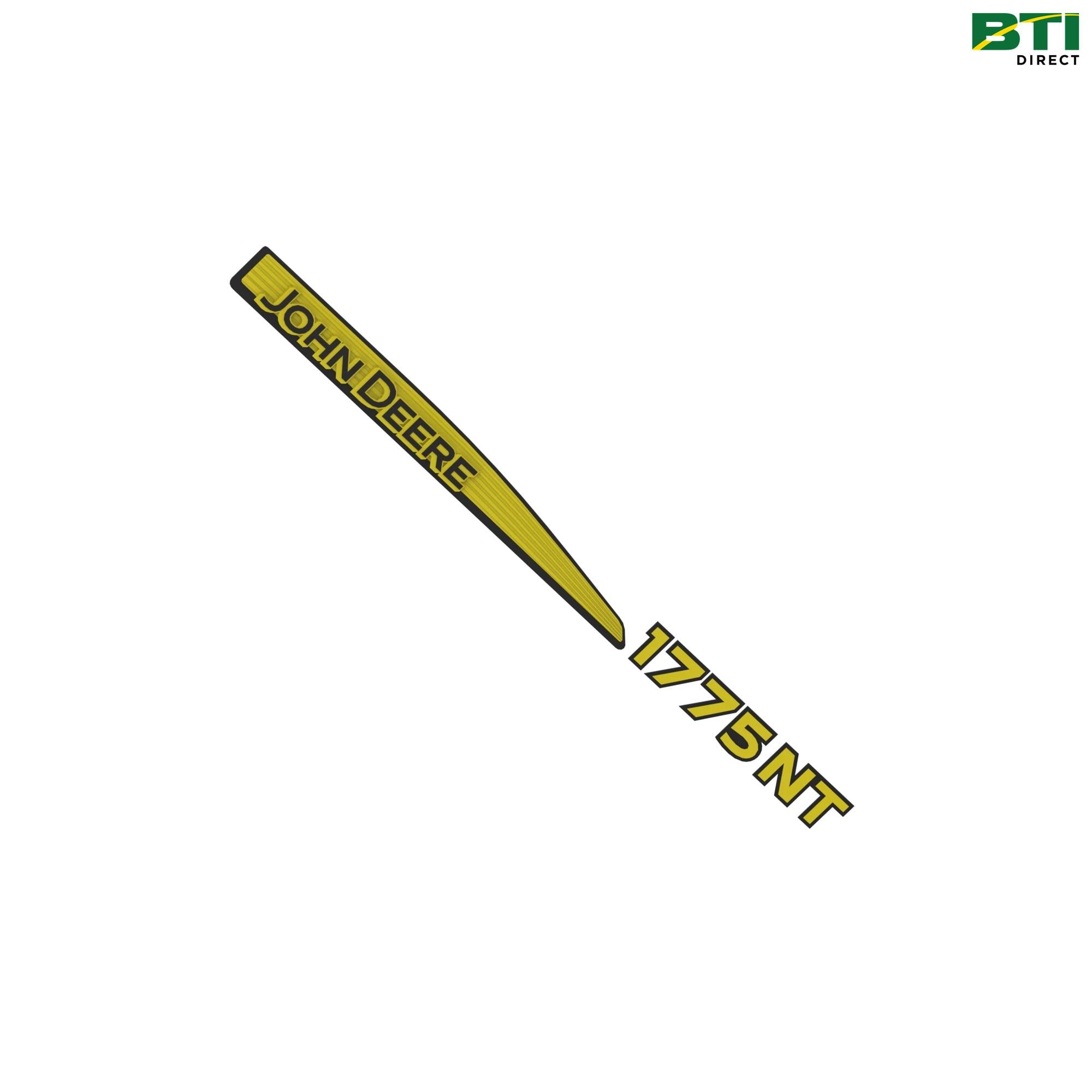 A109951: John Deere 1775NT Model Label