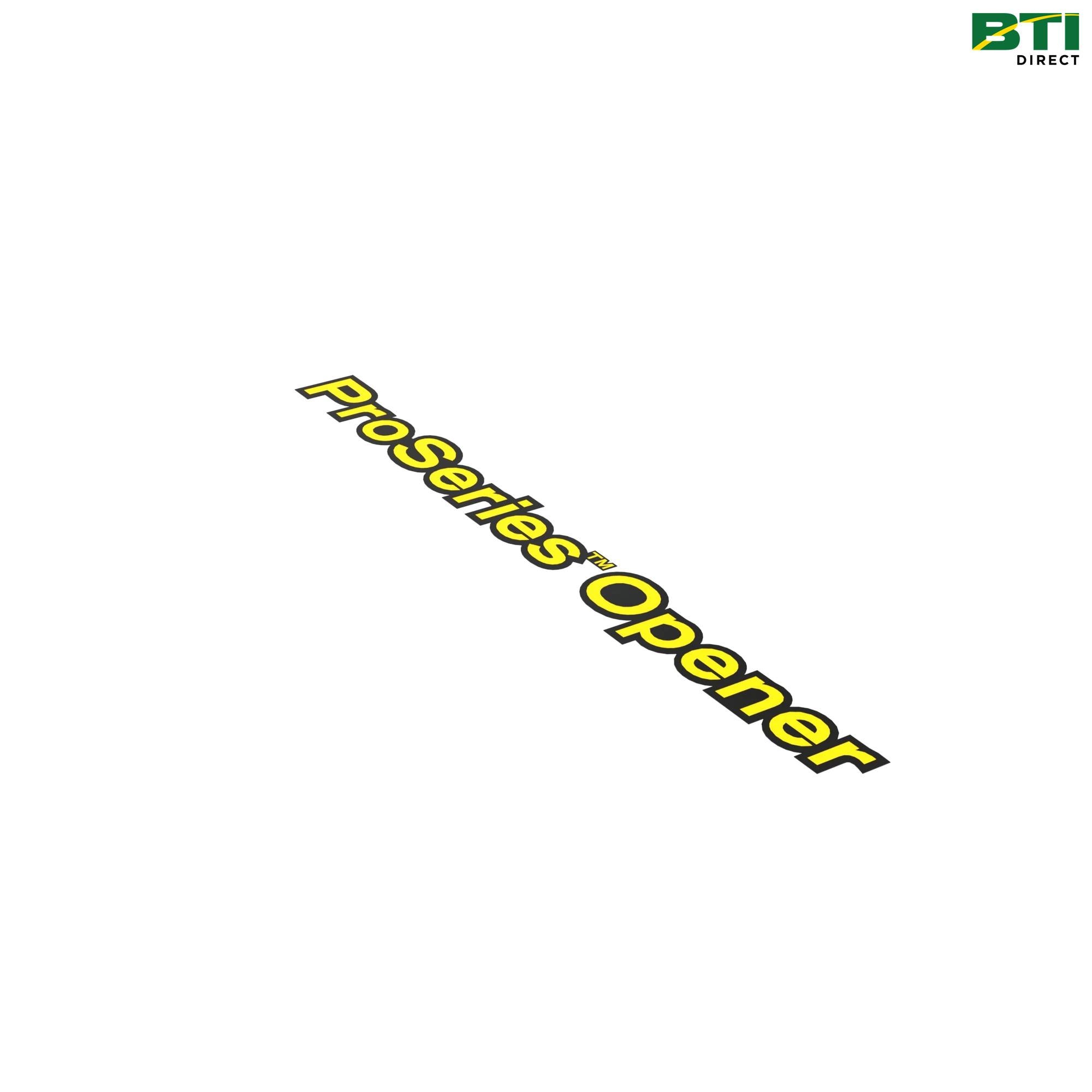 A112416: ProSeries™ Opener Label