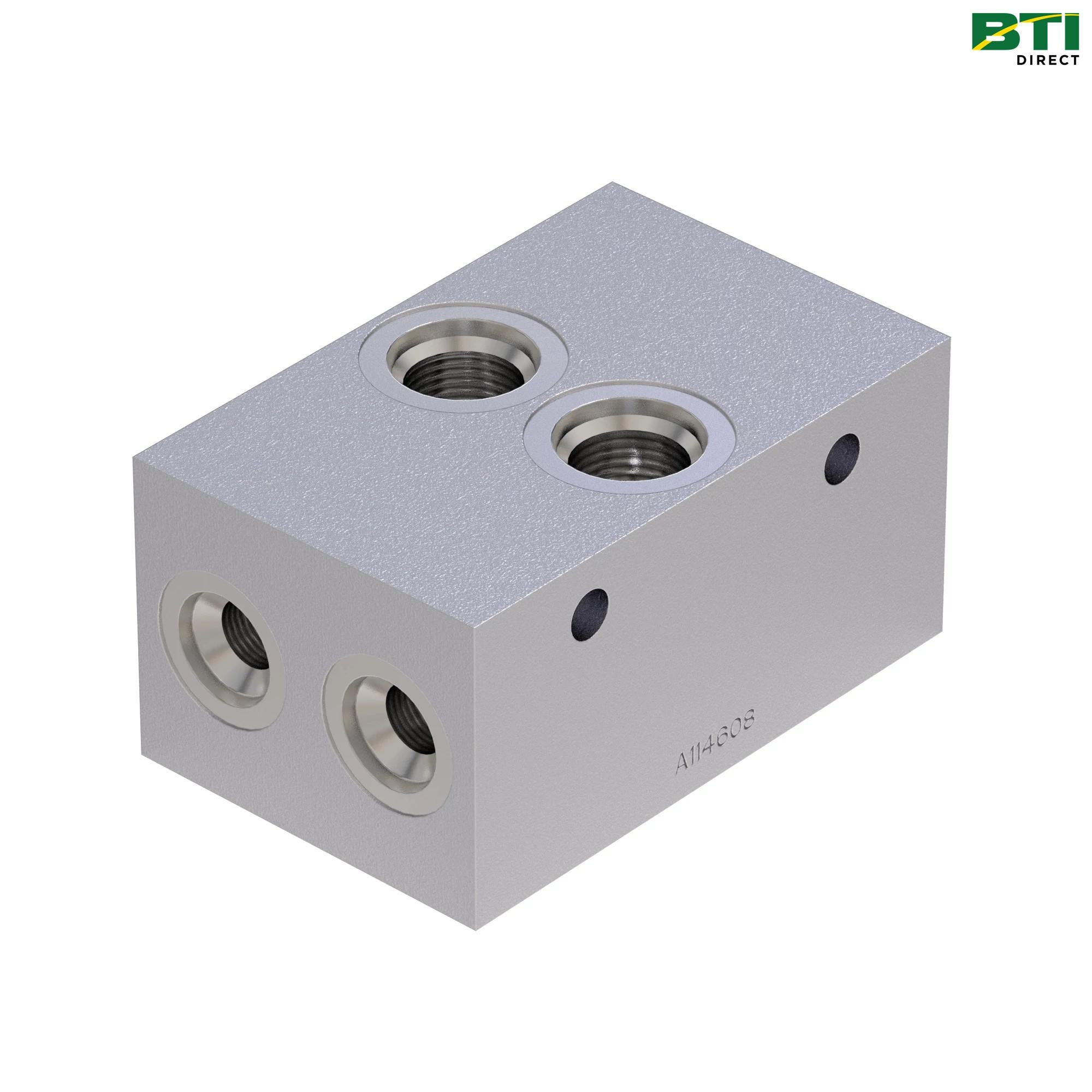 A114608: Tee Block Manifold