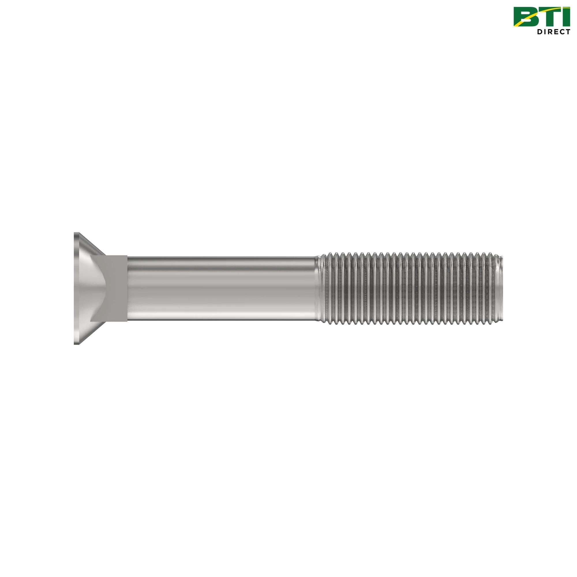 A44246: Countersunk Square Neck Bolt, M16 X 55