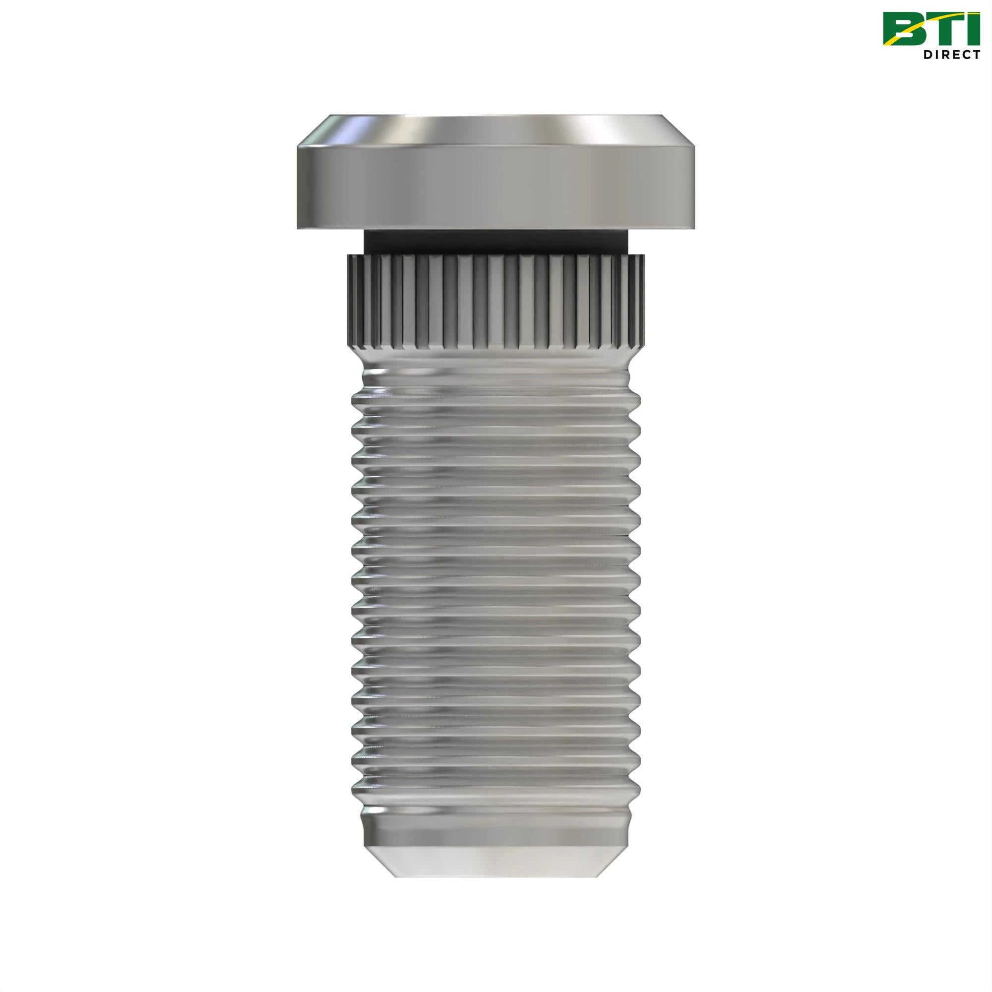 A44553: Ribbed Neck Wheel Bolt