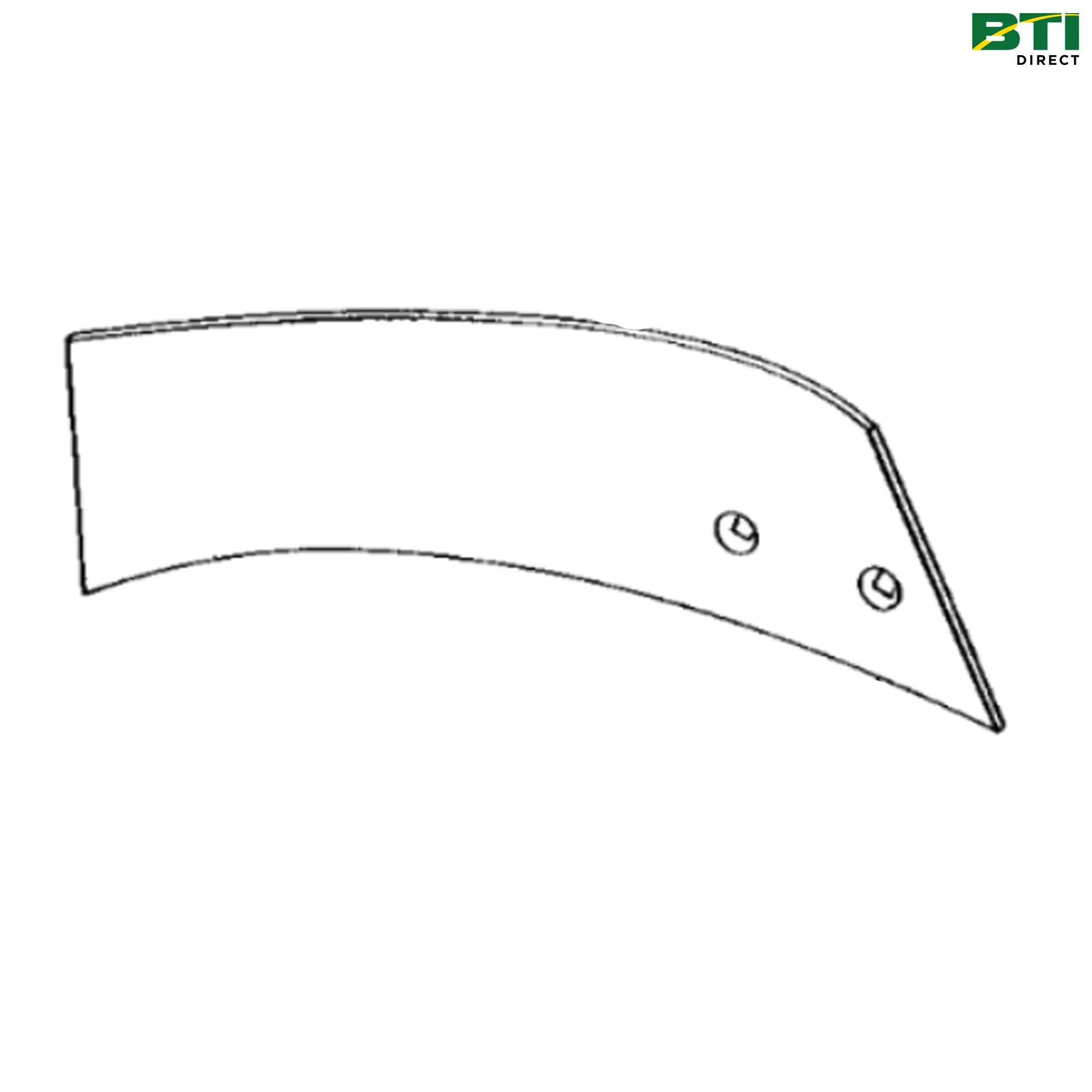 A45380: Trash Board, Left Side