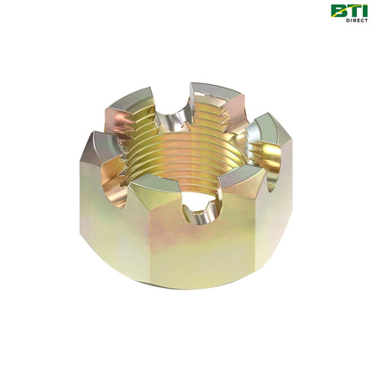 A4821R: Hexagonal Slotted Lock Nut, 0.562"