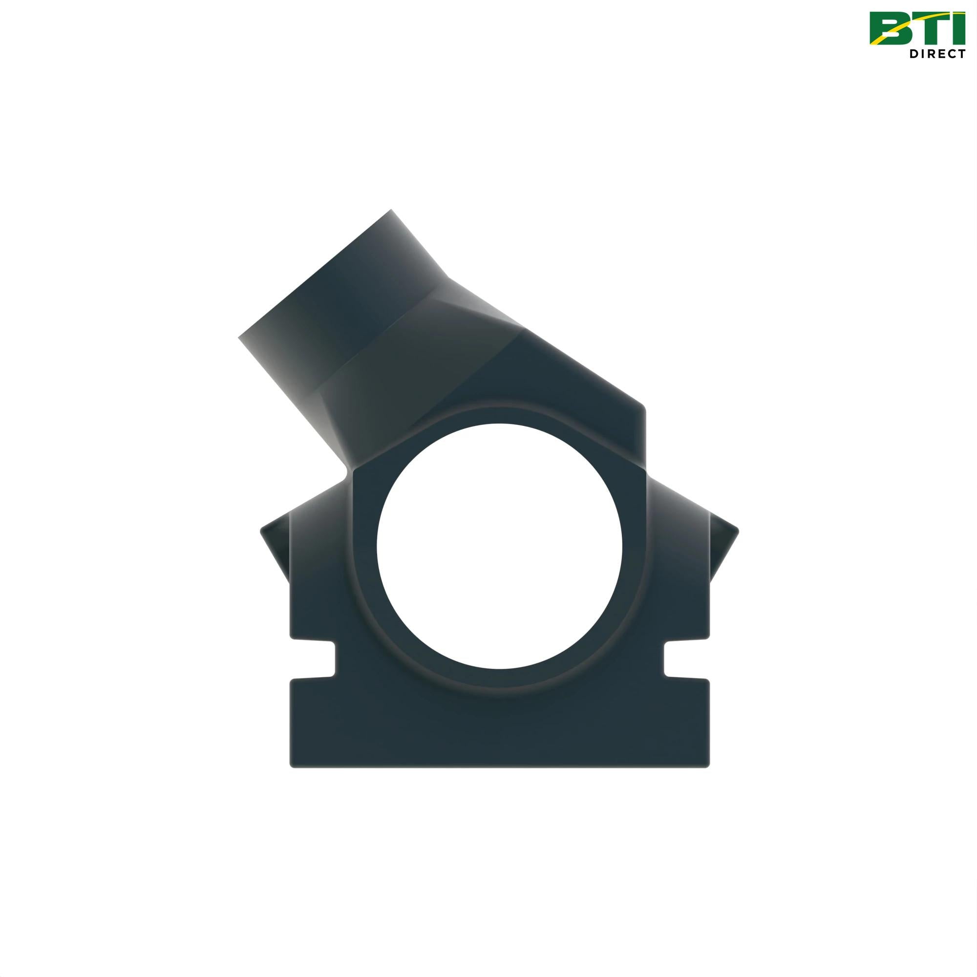 A48505: Dry Fertilizer Hopper Spout, Left Side
