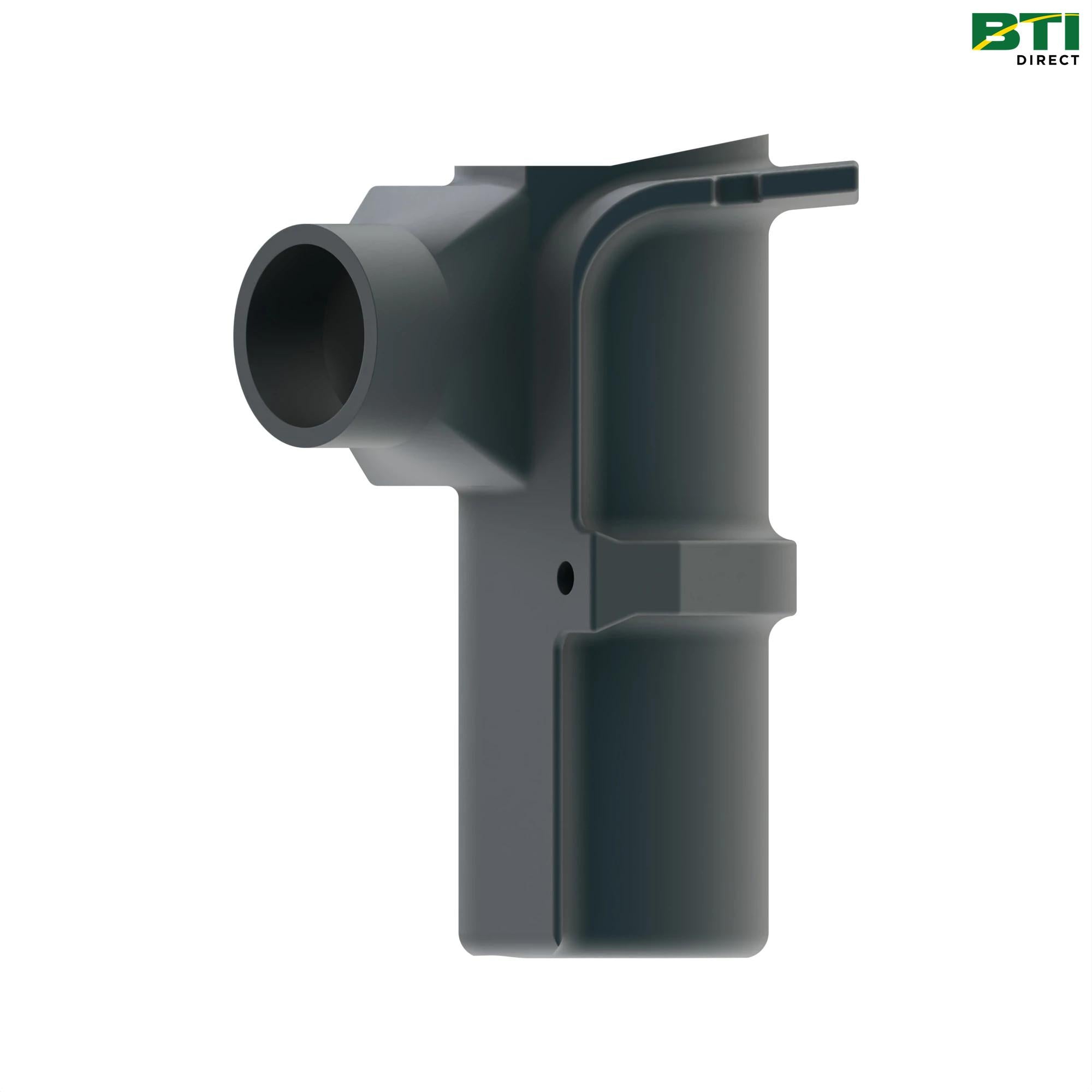 A48505: Dry Fertilizer Hopper Spout, Left Side