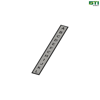 A48917: Disk Depth Control Sign