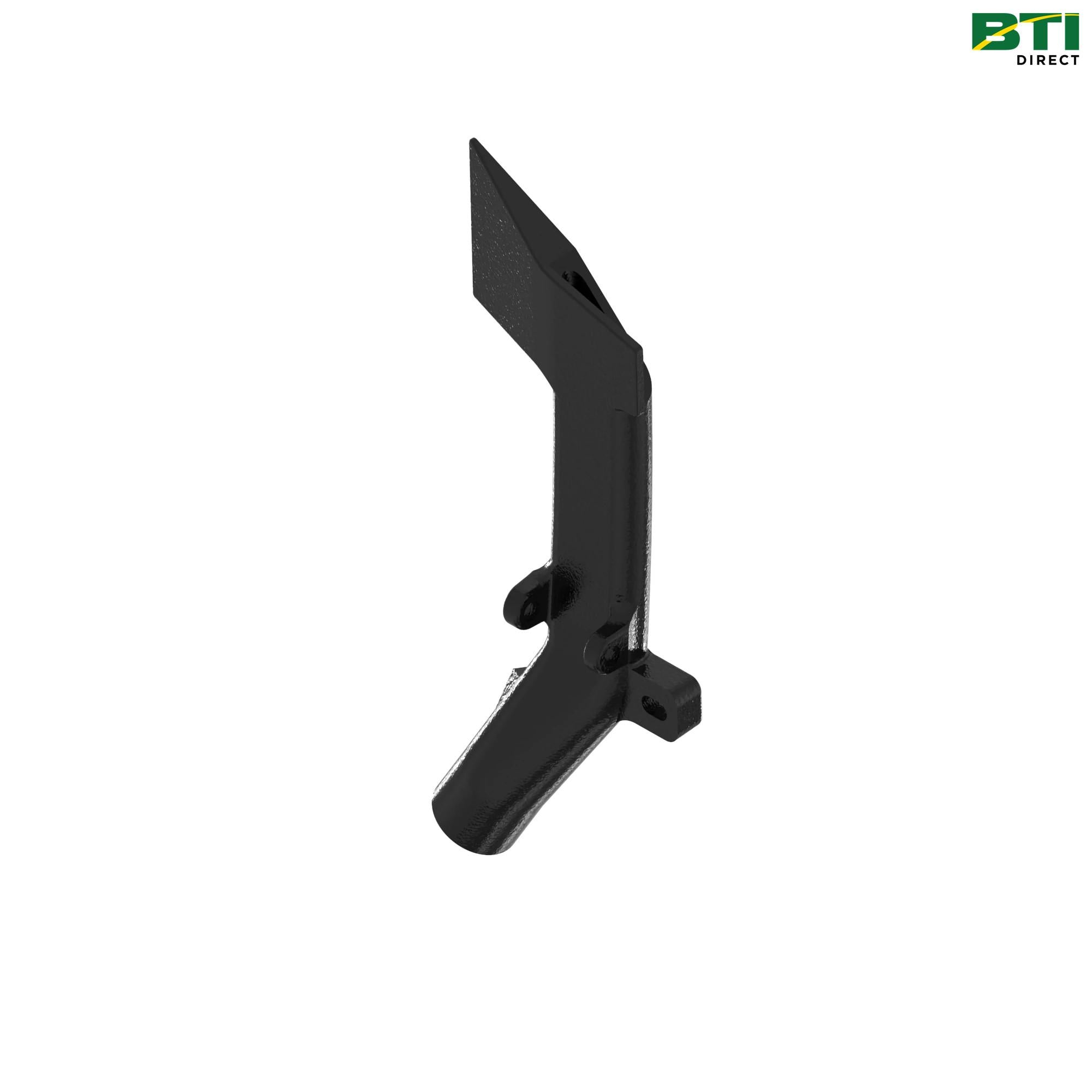 A52149: Single Disk Fertilizer Spouts Shoe, Left Side