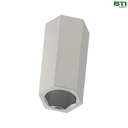 A54400: Hex Outer Diameter Hexagonal Inner Diameter Bushing