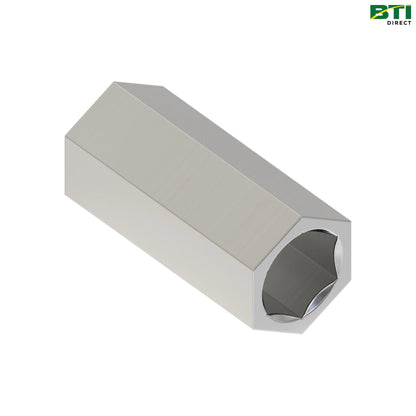 A54400: Hex Outer Diameter Hexagonal Inner Diameter Bushing
