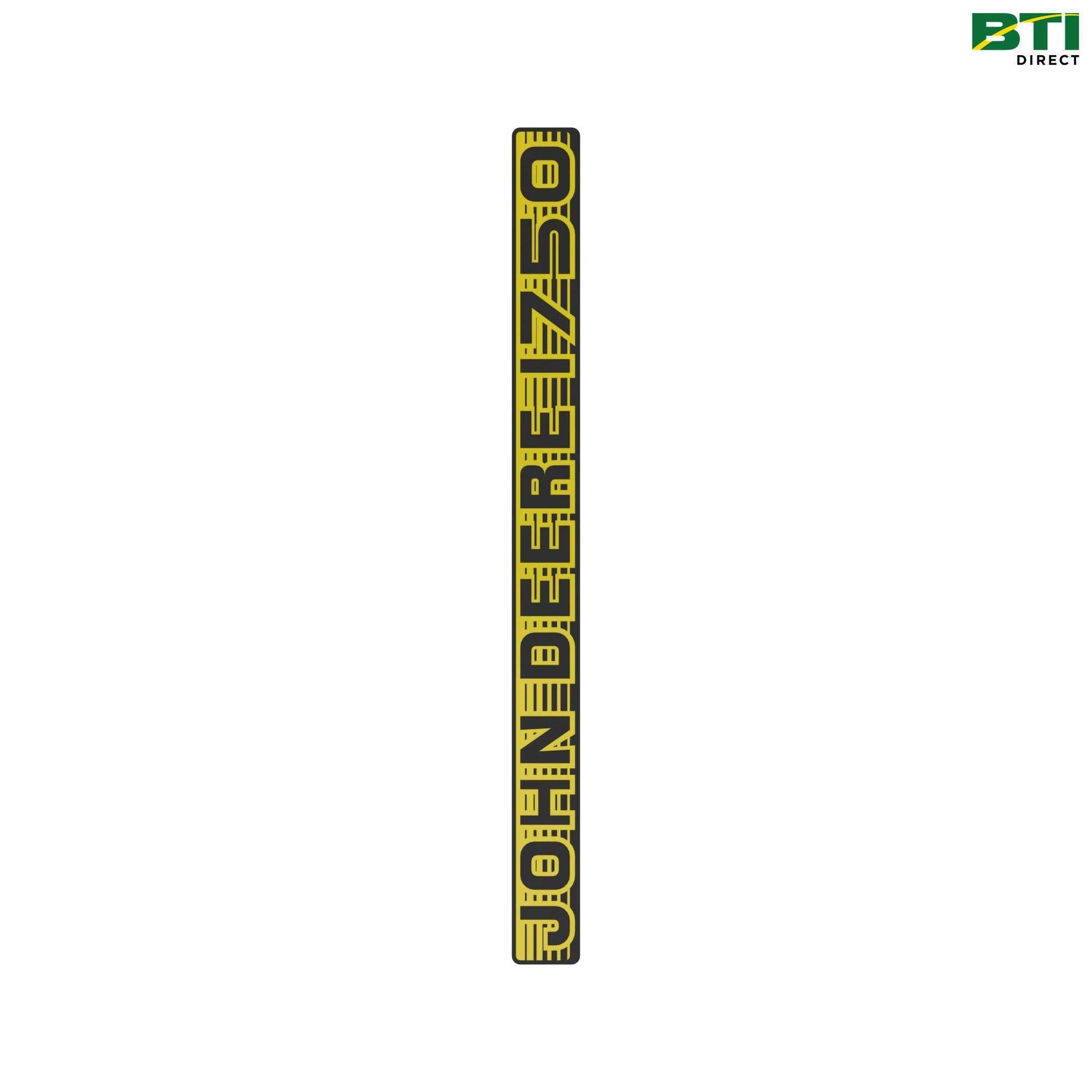 A56398: John Deere 1750 Model Label