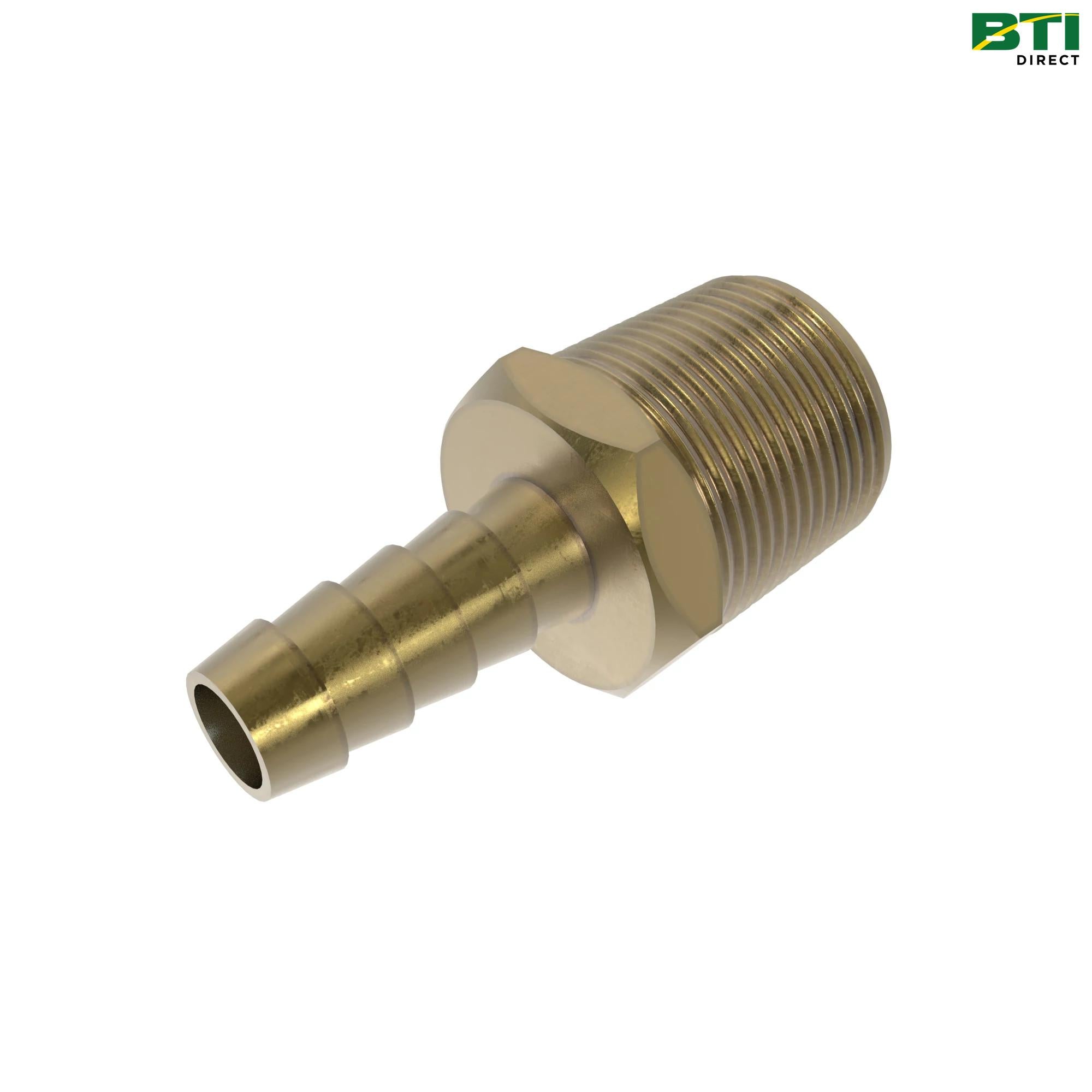 A60340: Male Threaded Barbed Connector Fitting