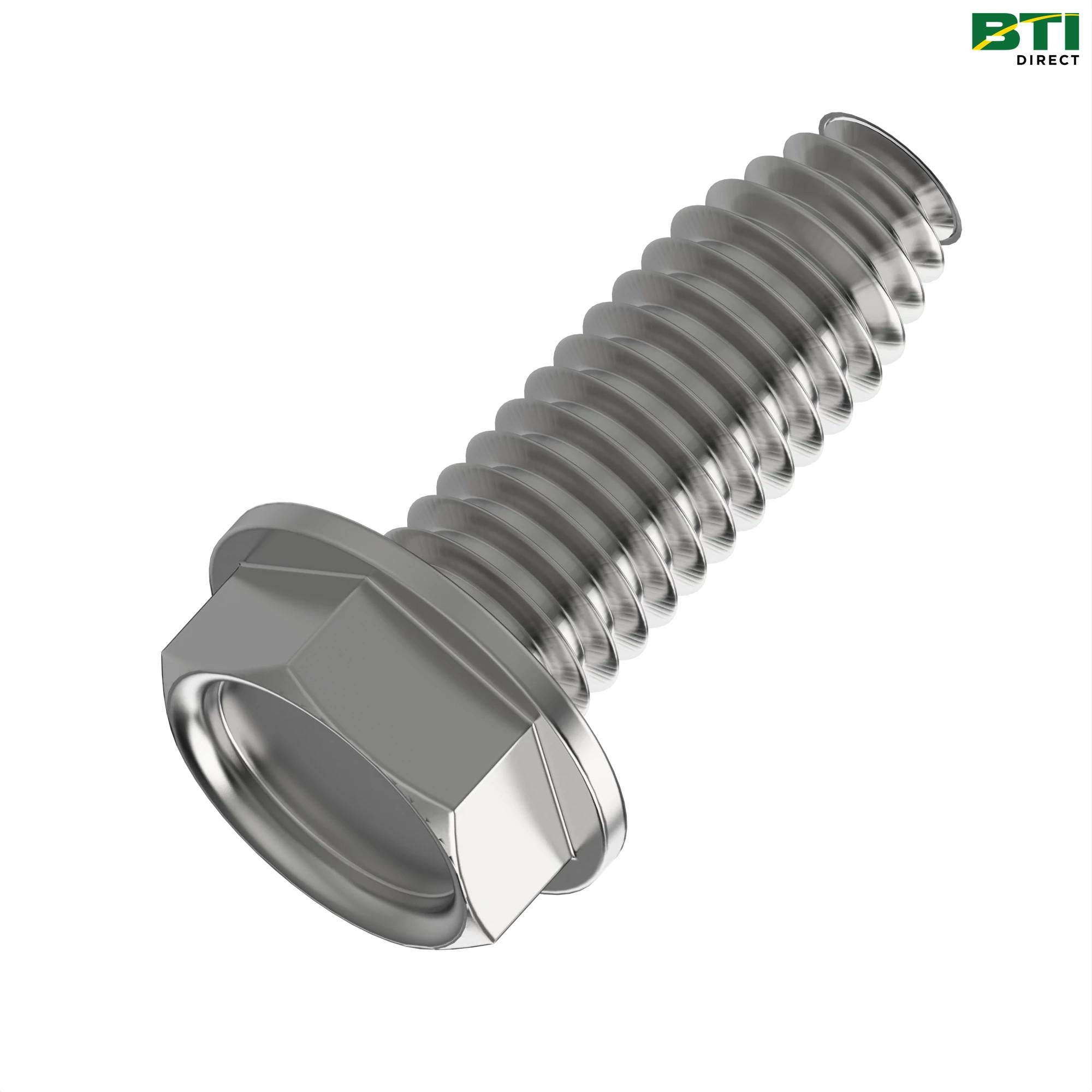 A71185: Hexagonal Flange Head Self-Tapping Screw, 8-16 X 1/2"