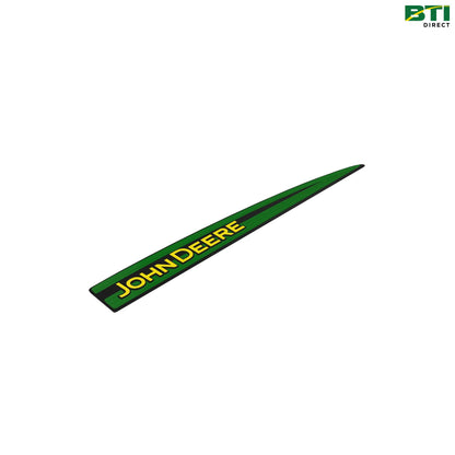 A73261: John Deere Stripe Label, Right Side