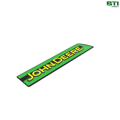 A74732: John Deere Label, Left Side