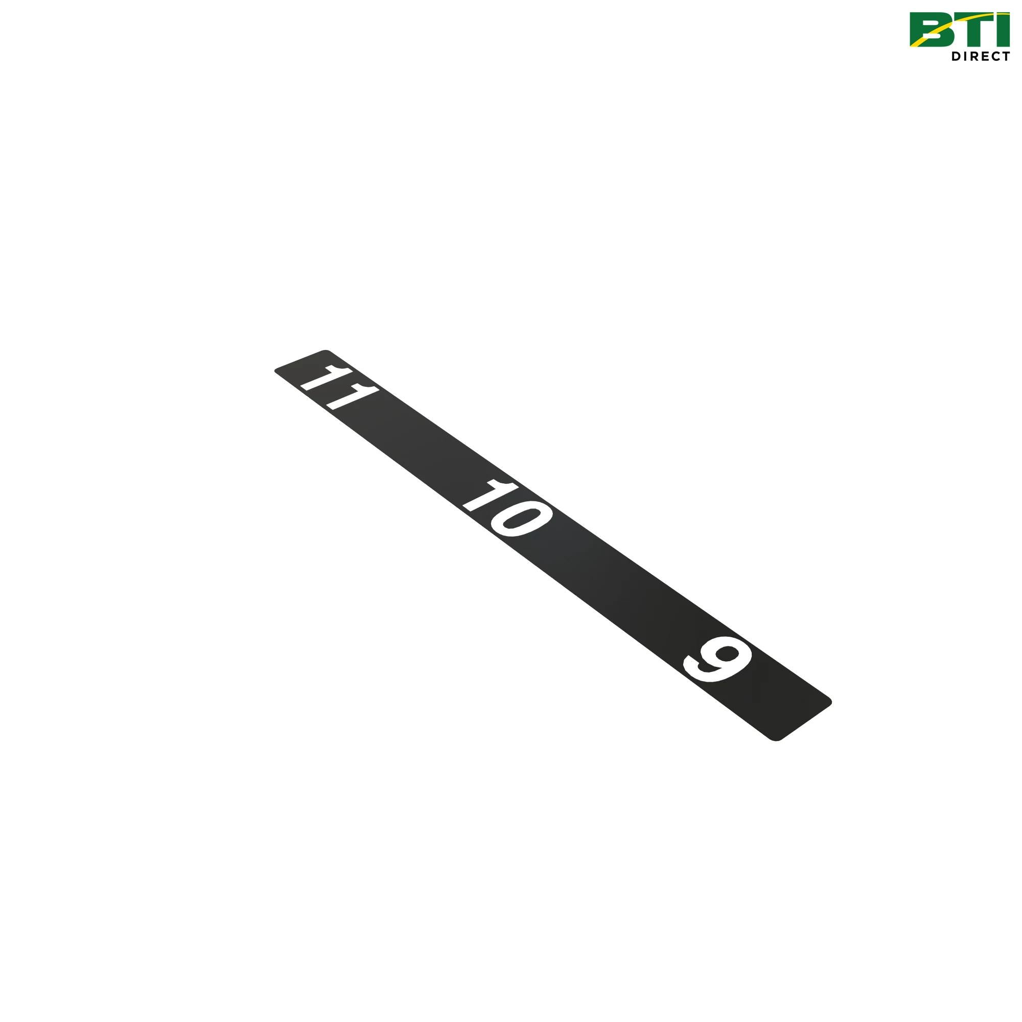A76851: SOD Hose Placement Label