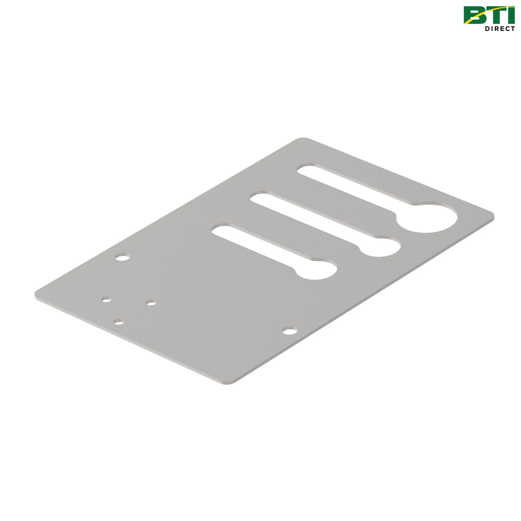 A77464: Hitch with Safety Chain Plate