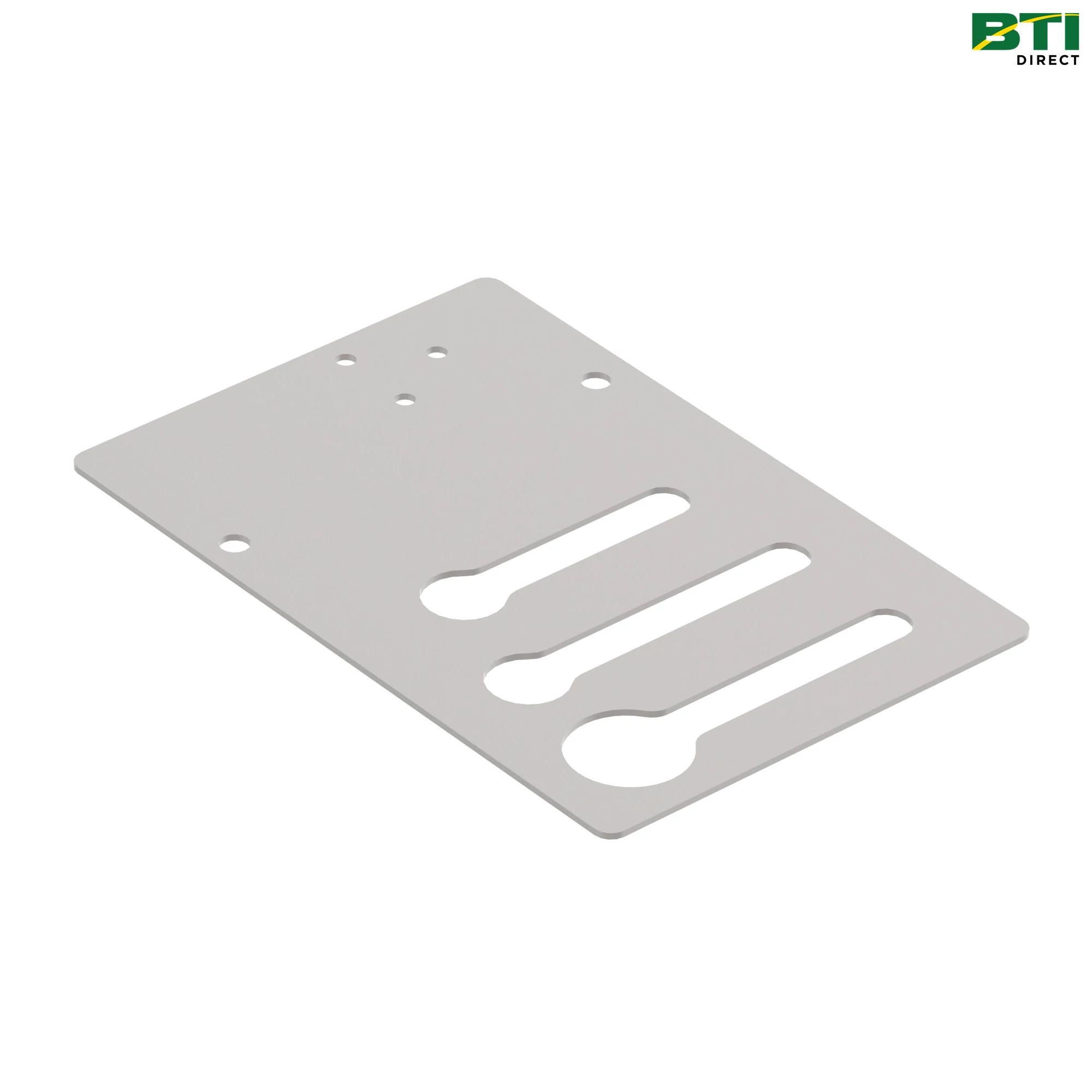A77464: Hitch with Safety Chain Plate