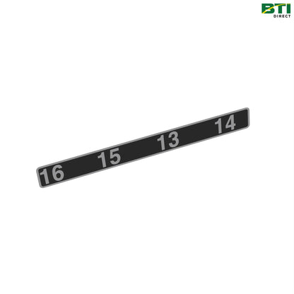 A77750: CCS™ Hose Placement Label, 32R15