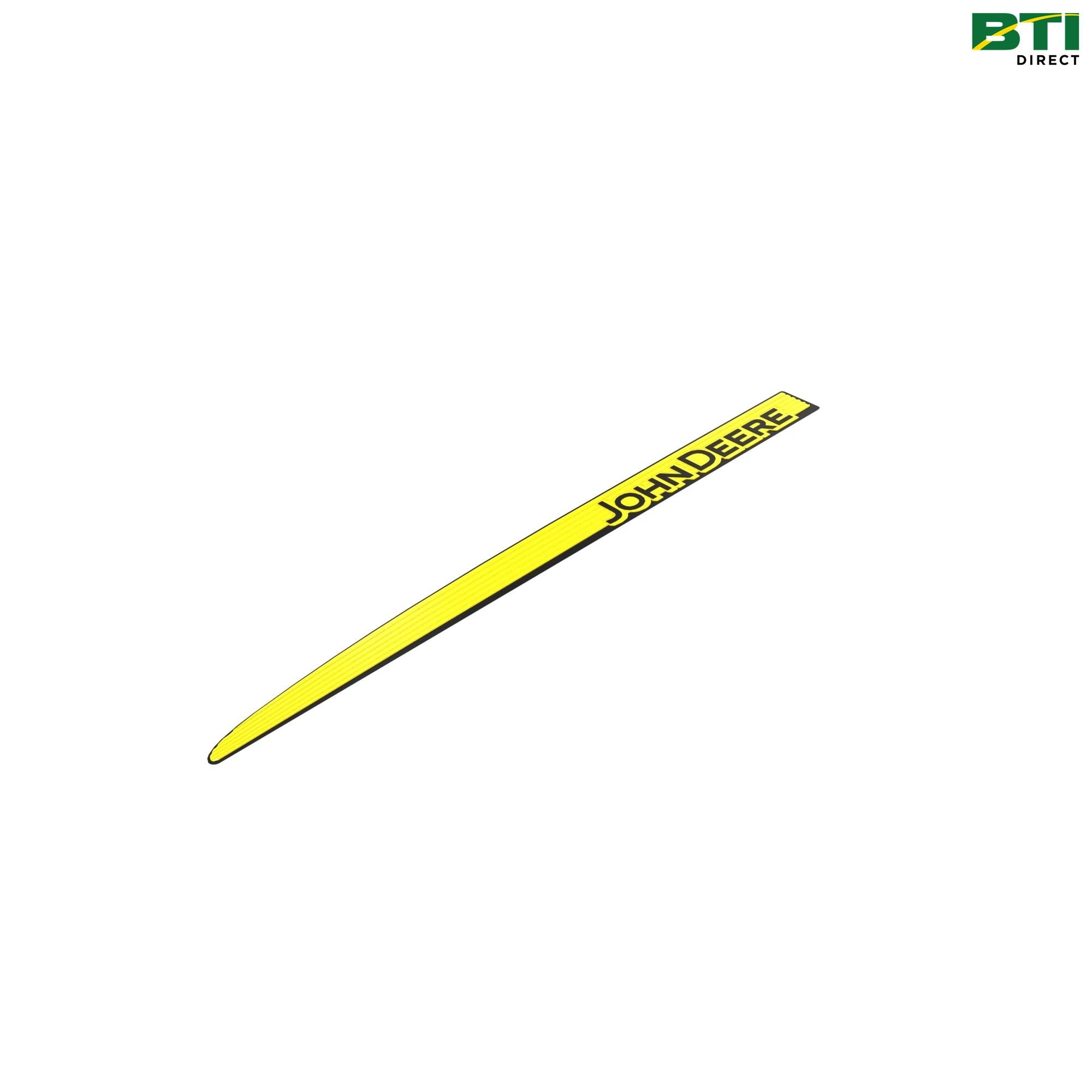 A84790: John Deere Strobe Stripe Label, Left Side