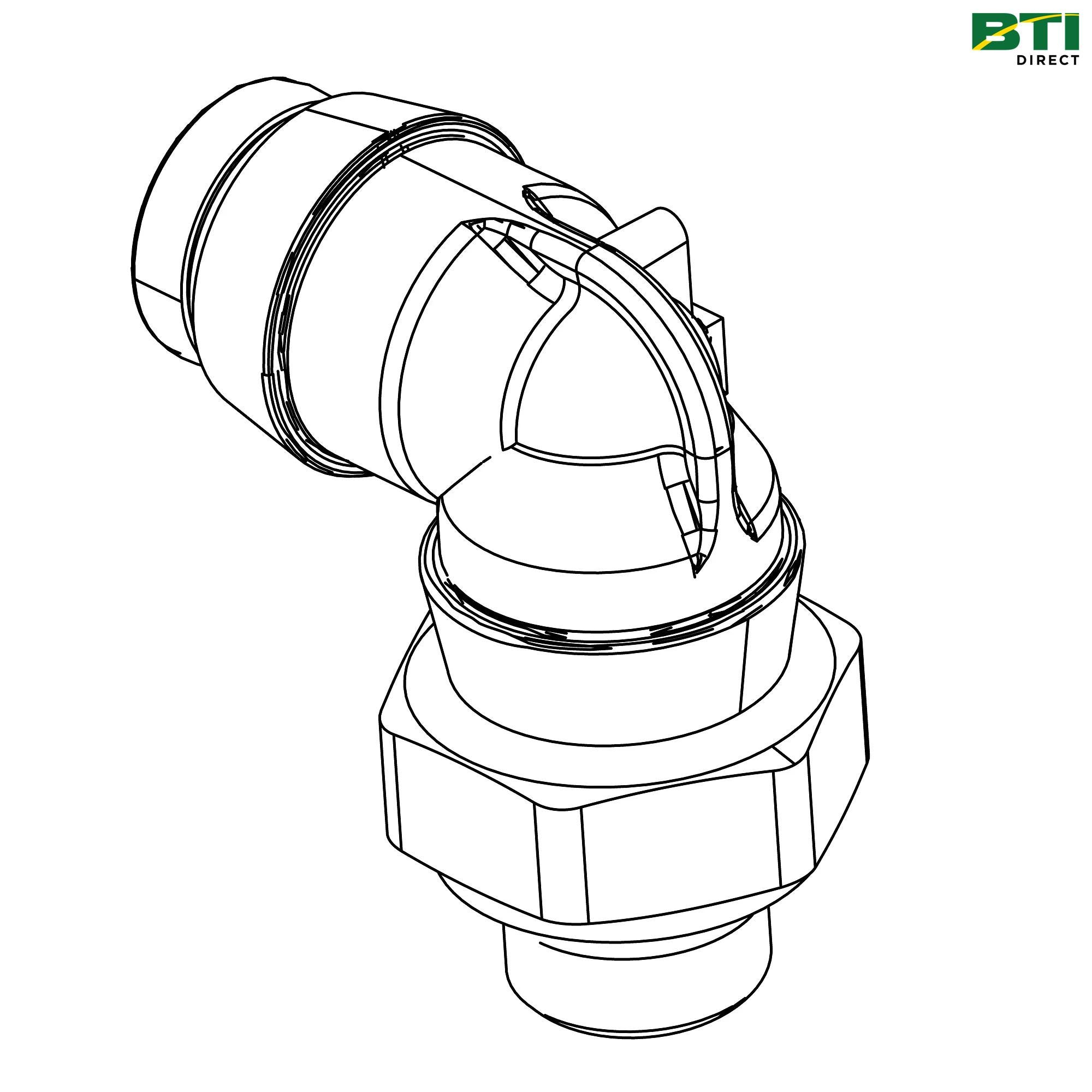 A85801: 90 Degree Elbow Fitting