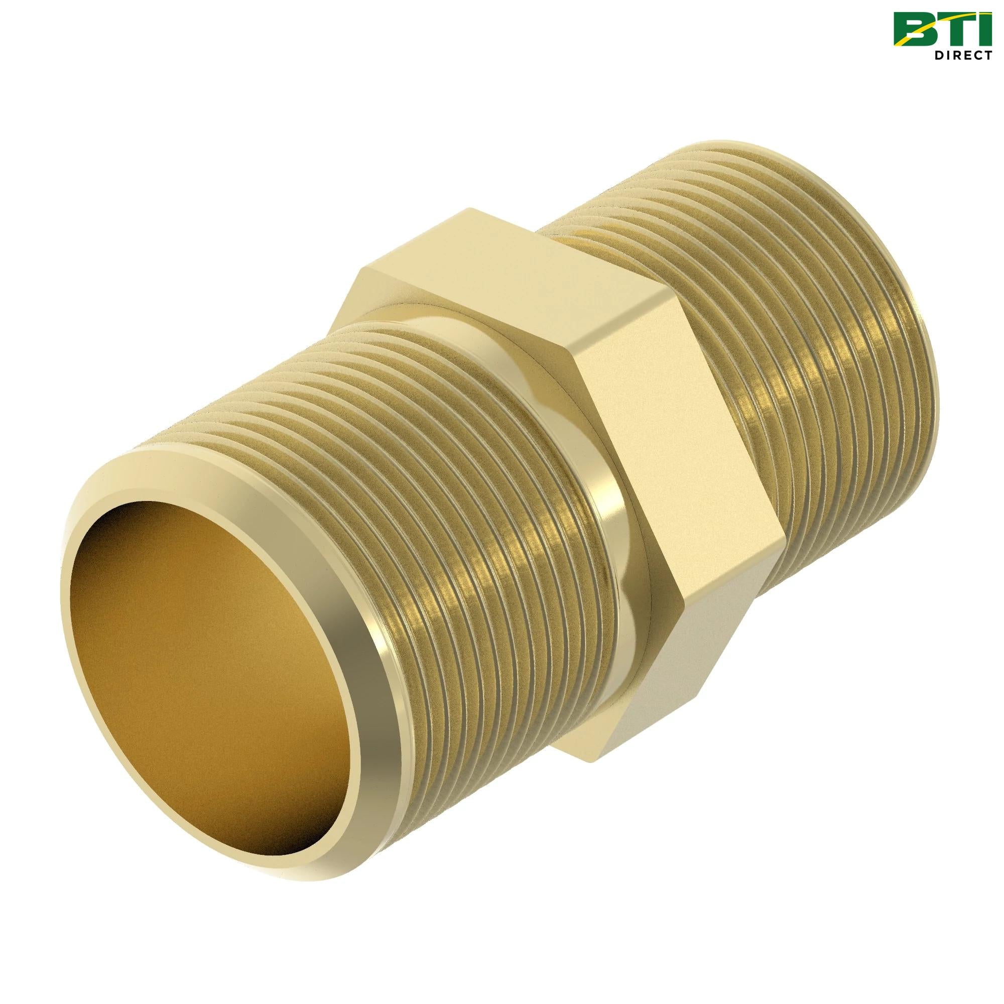 A92037: External Threaded Nipple Adapter Fitting