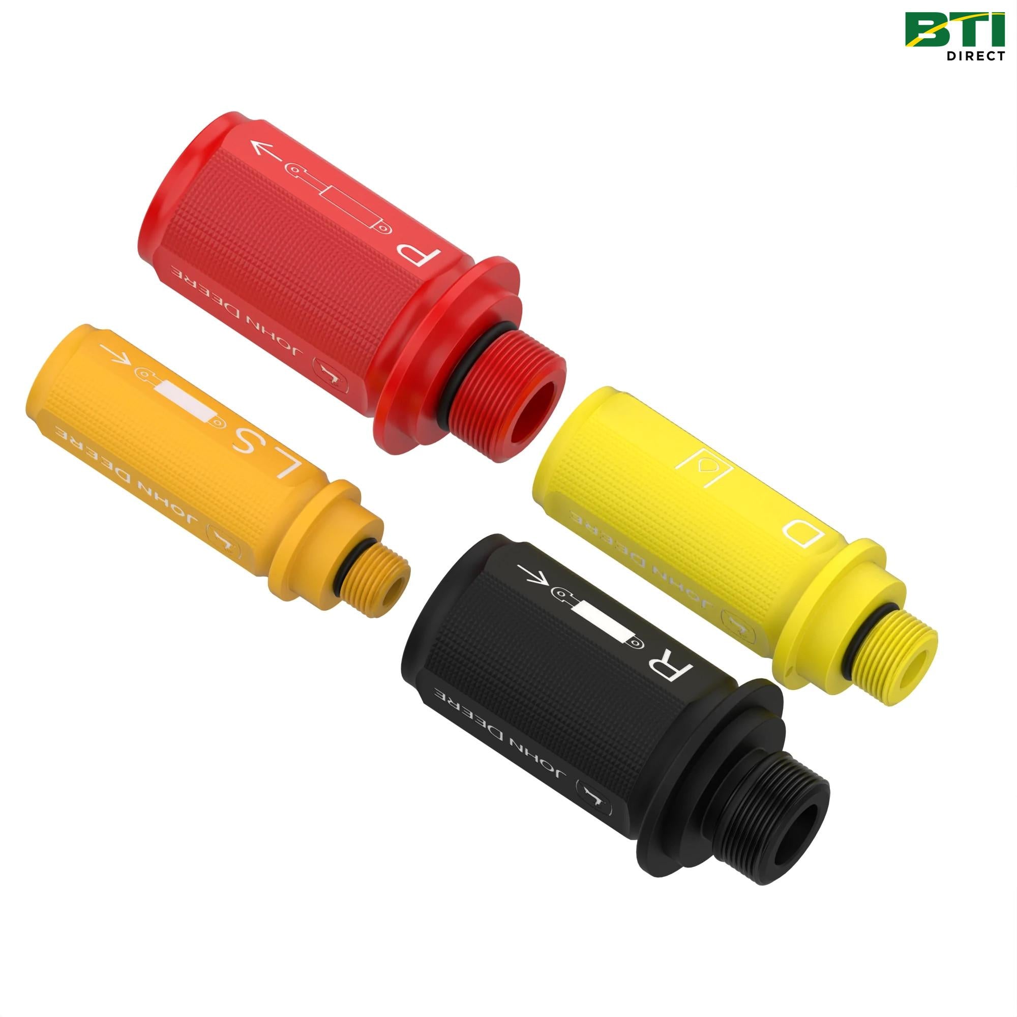 AA114809: Grip and O-Ring Kit Case Drain and Load Sense, 1.9 cm (3/4 inch) Power Beyond Lines