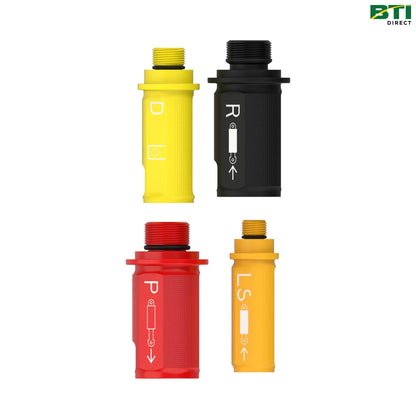 AA114809: Grip and O-Ring Kit Case Drain and Load Sense, 1.9 cm (3/4 inch) Power Beyond Lines