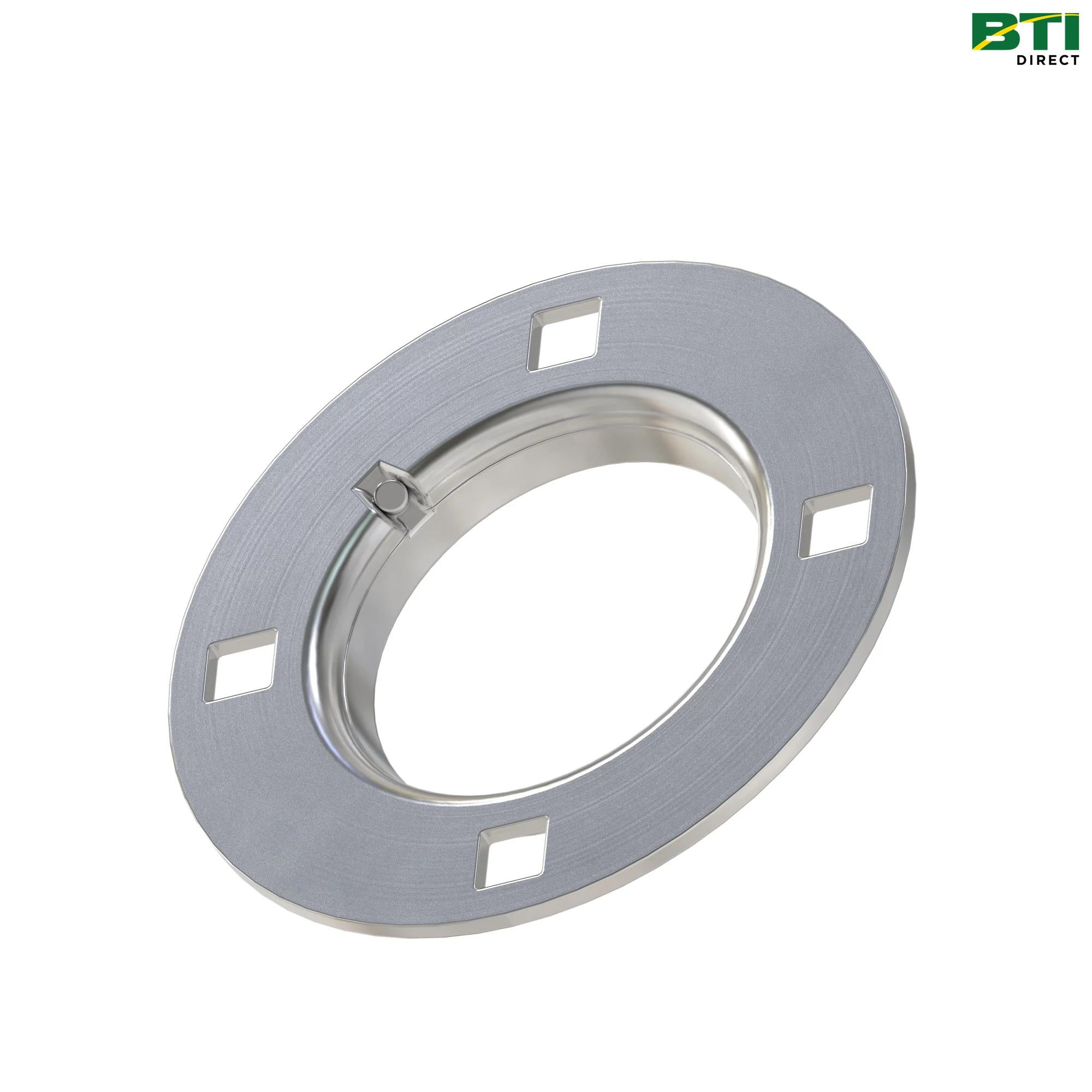 AA20226: 4-Hole Pressed Flanged Bearing Housing
