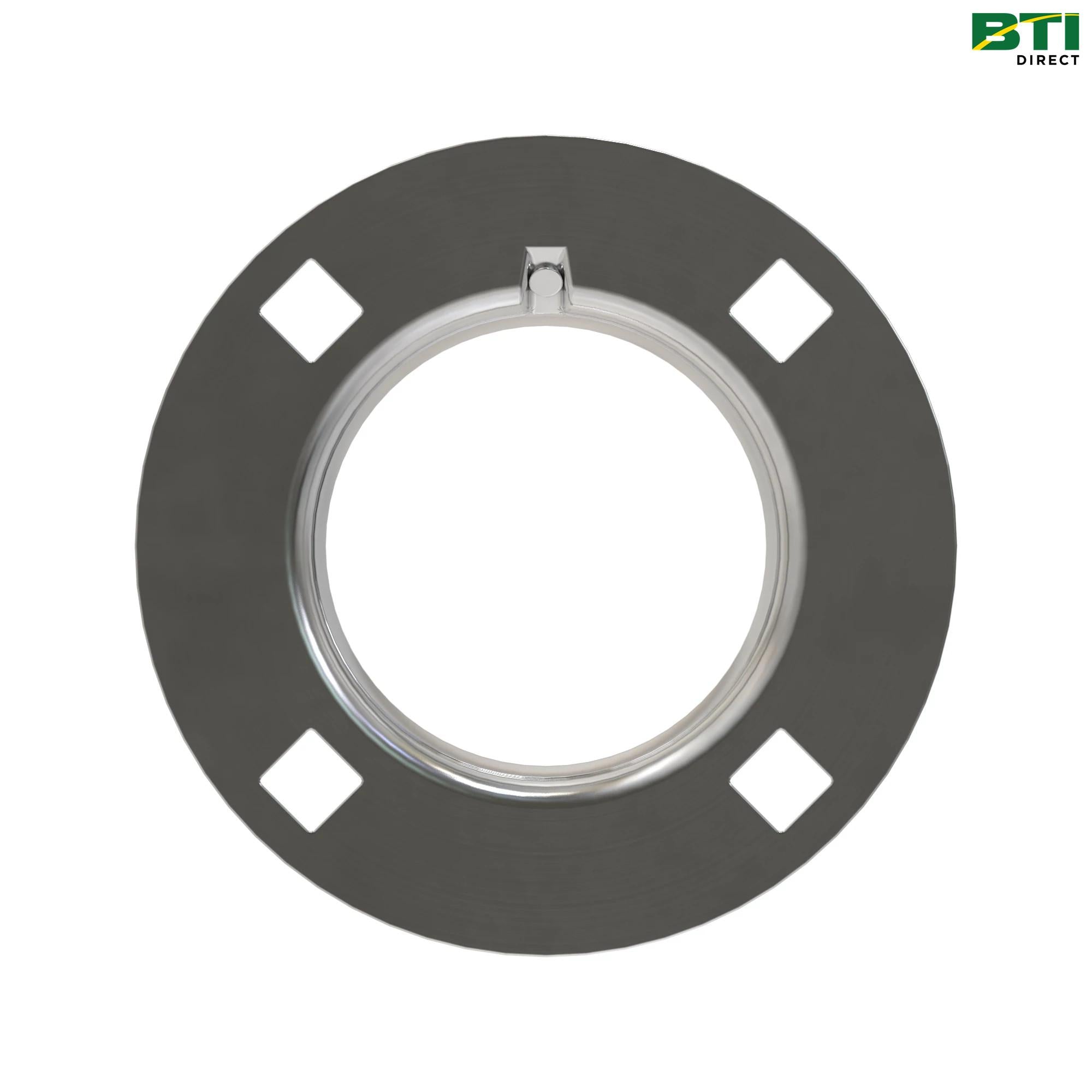AA20226: 4-Hole Pressed Flanged Bearing Housing