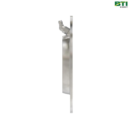 AA20226: 4-Hole Pressed Flanged Bearing Housing