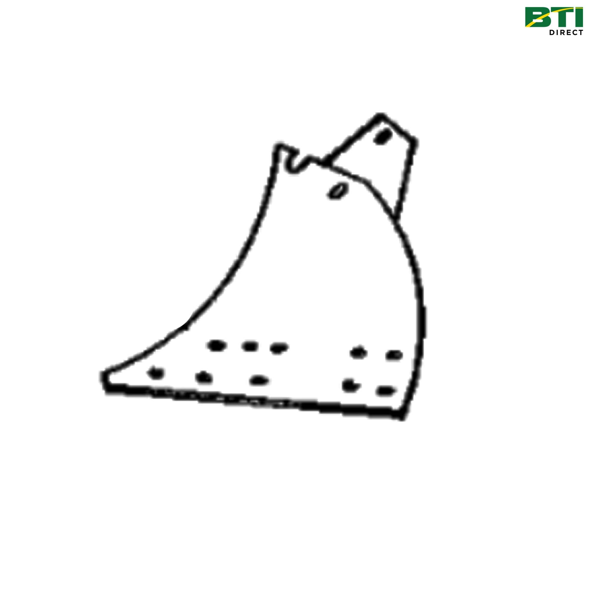 AA23792: Left Side Moldboard Frog