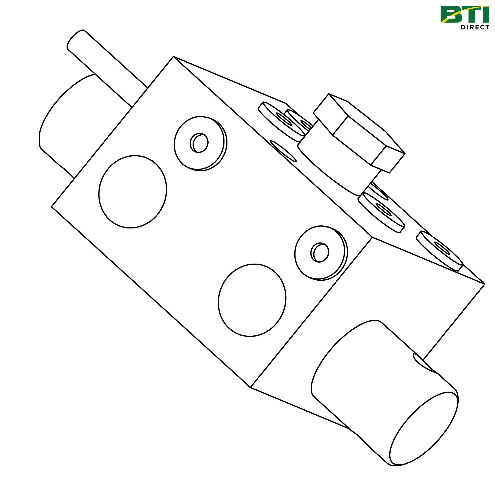 AA55047: 4-Way Directional Motor Spool Valve