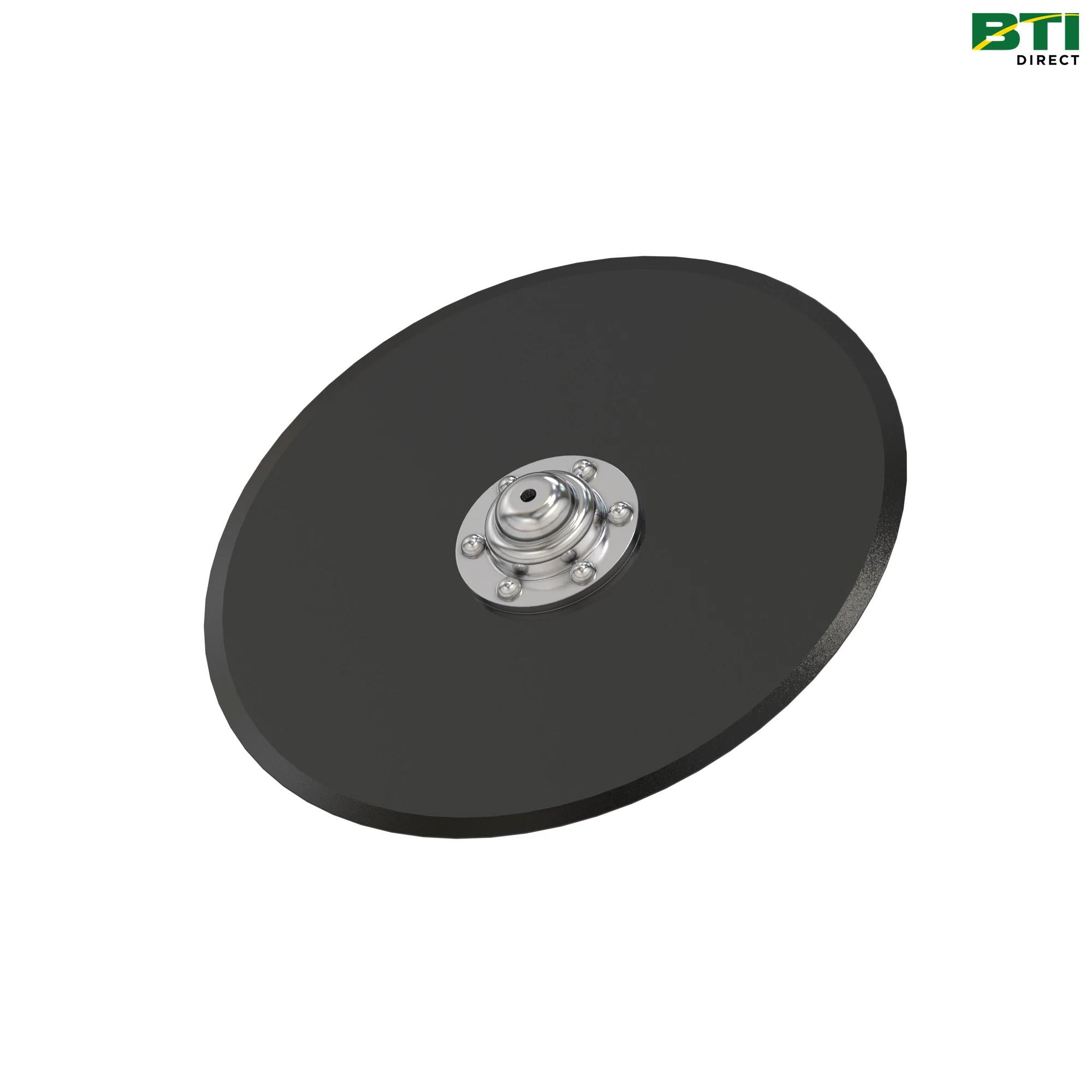 AA55929: Seed Opener Disk Colter, Left Side