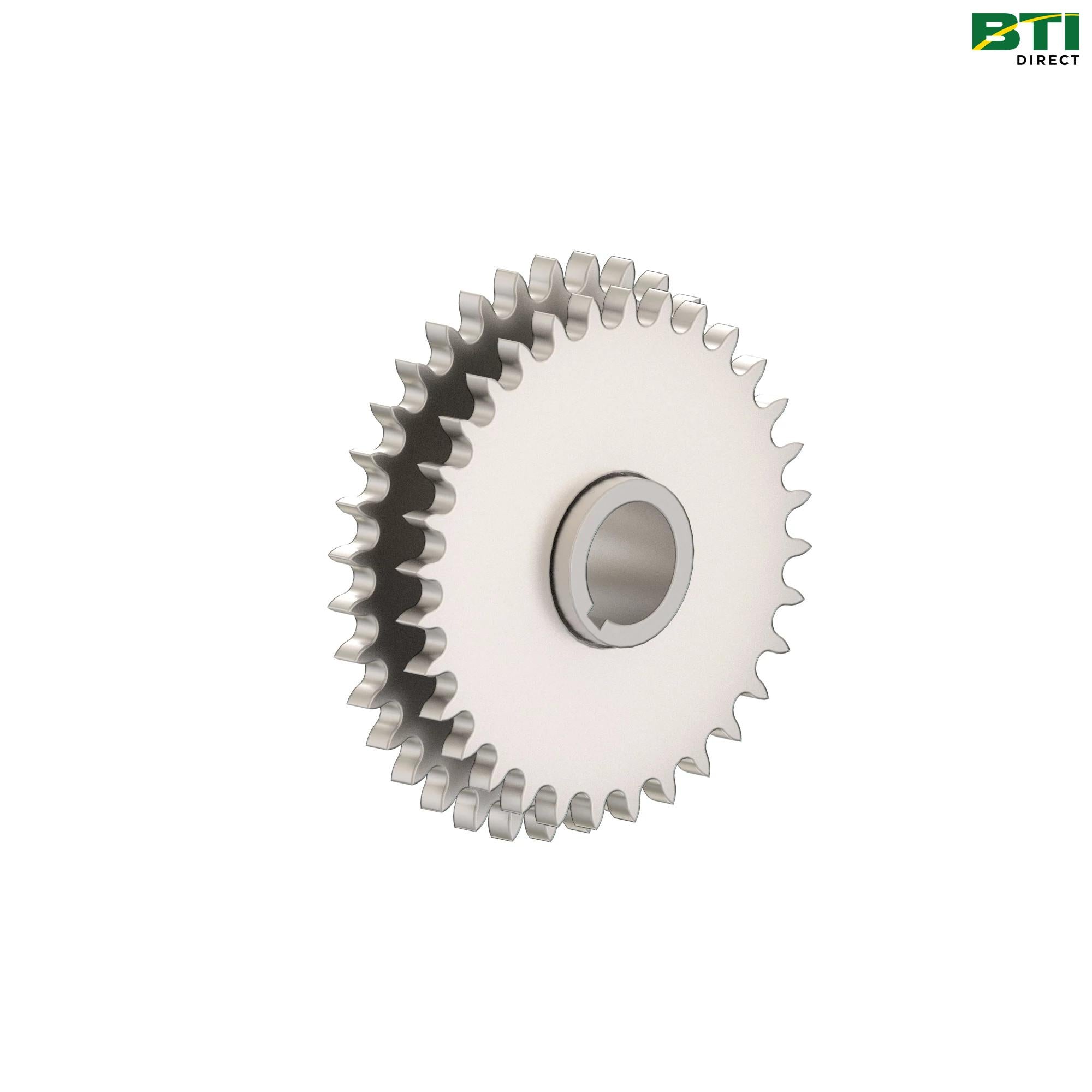 AA62804: Double Piston Fertilizer Pump Chain Sprocket, 32 Teeth