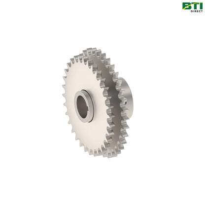 AA62804: Double Piston Fertilizer Pump Chain Sprocket, 32 Teeth