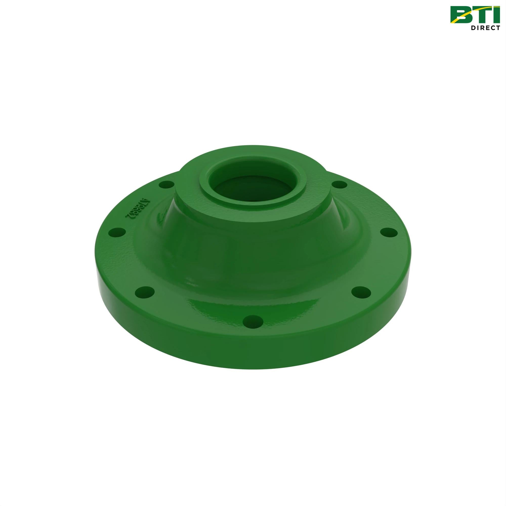 AA66906: 8-Bolt Hub and Cap Assembly (Light Duty)
